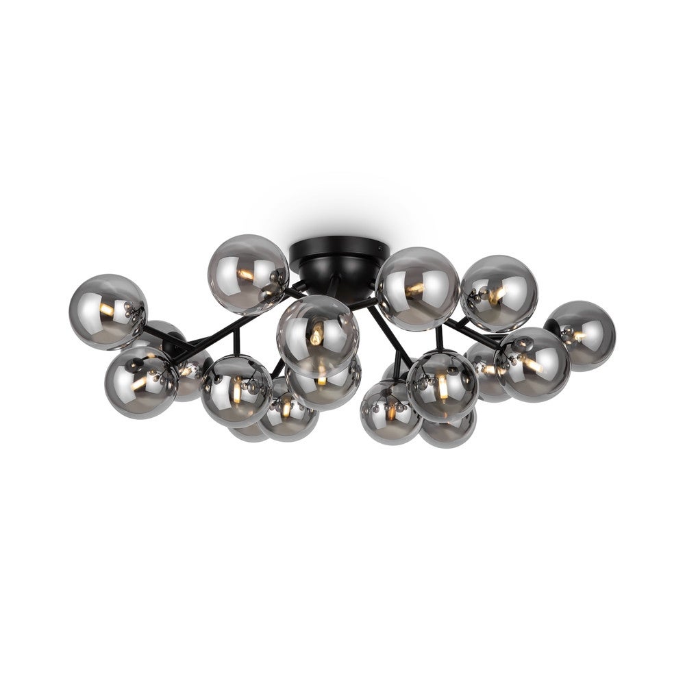 Lampa sufitowa czarna, szklane kule Dallas Maytoni MOD545CL-20B
