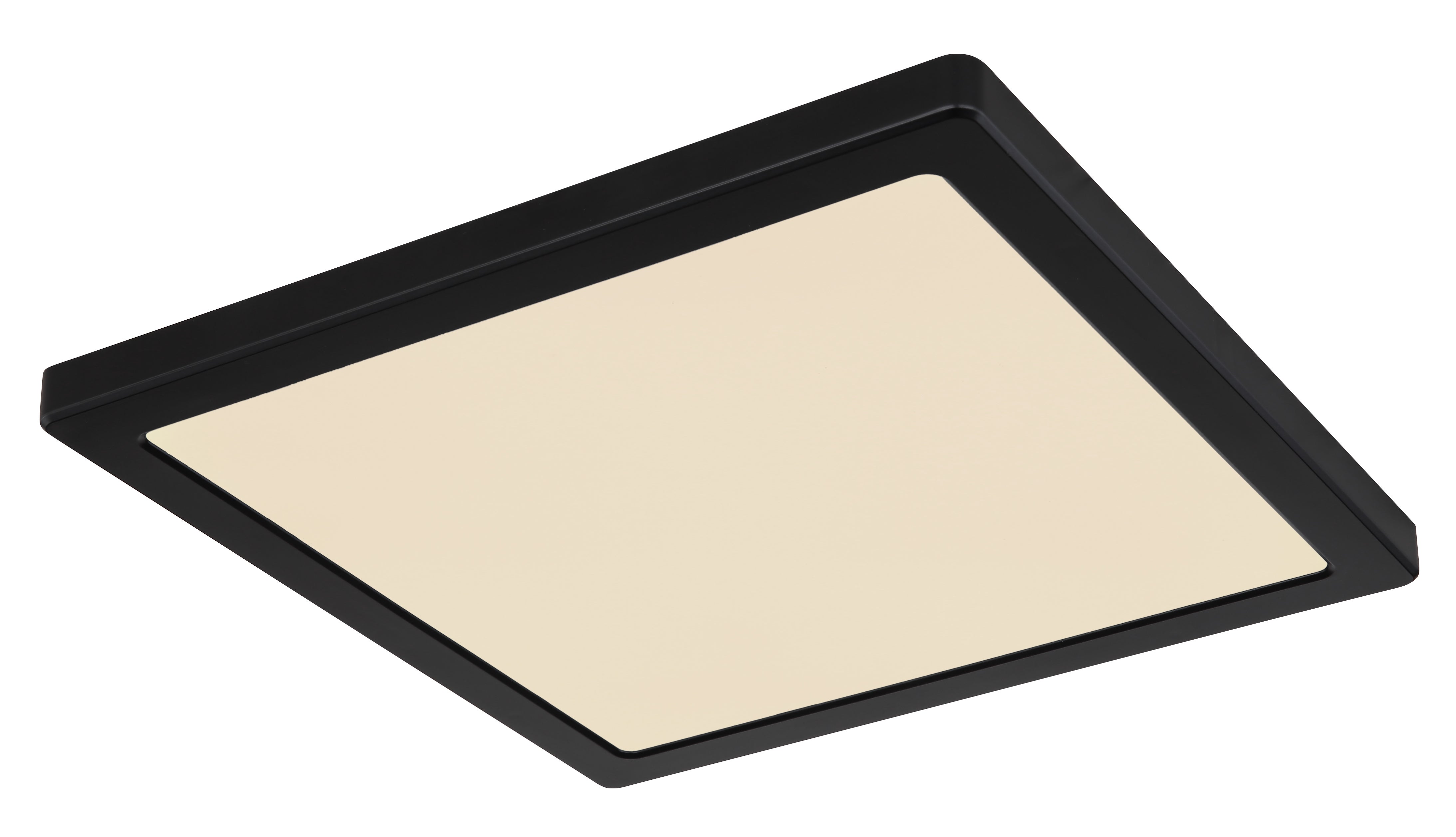 Plafon LED Lasse Czarny CCT 3000/4000/6500K Globo
