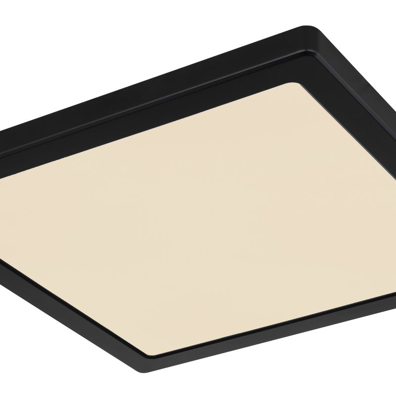 Plafon LED Lasse Czarny CCT 3000/4000/6500K Globo