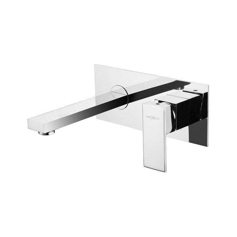 Mexen Cube bateria umywalkowa podtynkowa, chrom - 73115-00