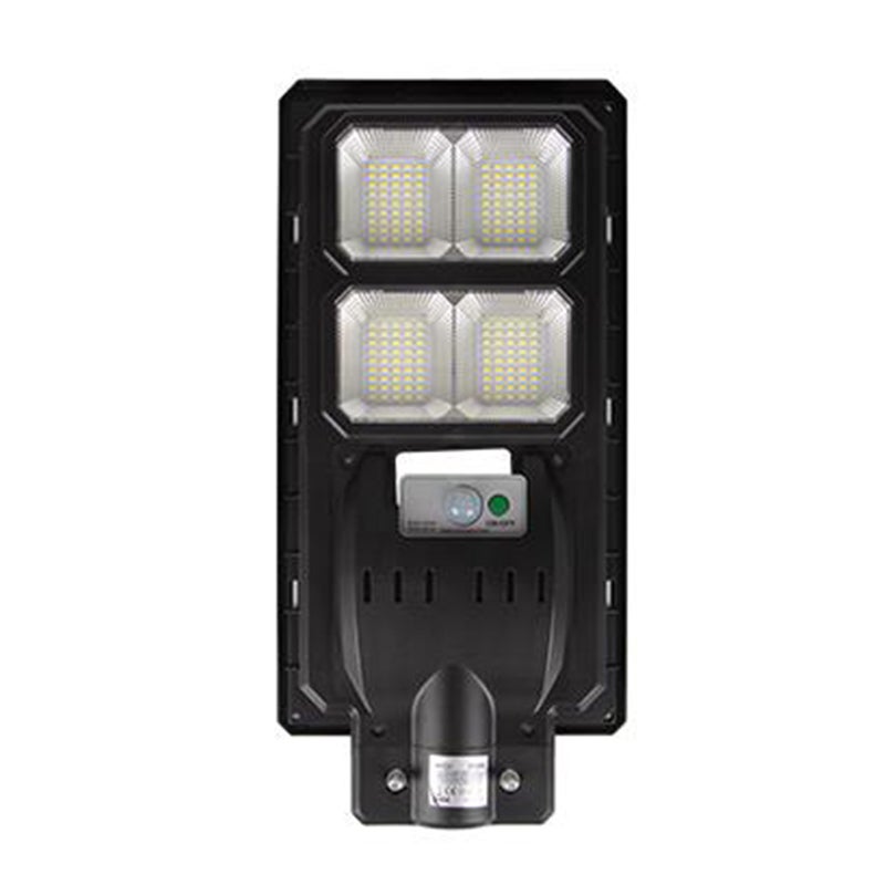 Lampa LED solarna uliczna 200W 48cm IP65 6000K 2400lm czujnik zmierzchu ruchu PIR pilot MasterLED
