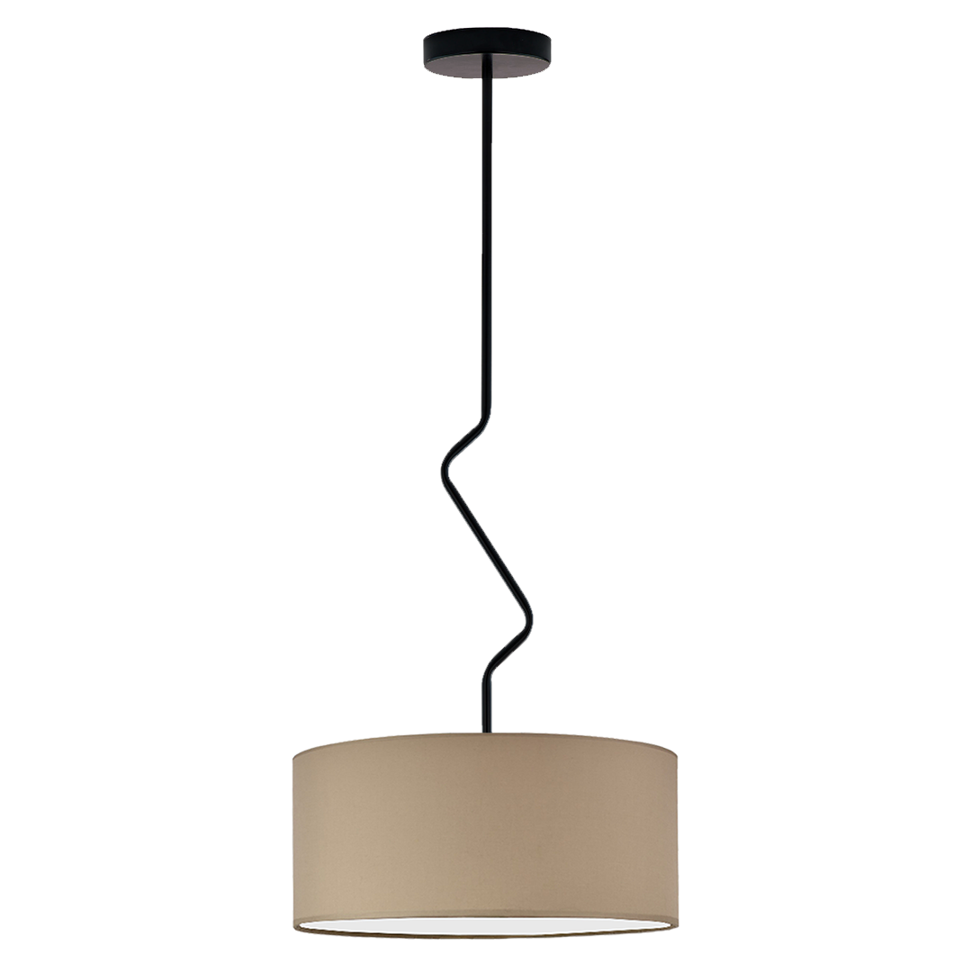 Lampa sufitowa żyrandol lampa wisząca z abażurem walec VESSO
