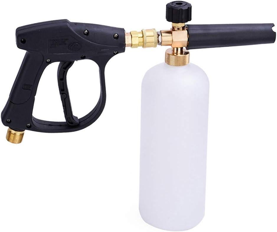 Pistolet do mycia pod wysokim ciśnieniem z butelką pianową 1L, M22, do mycia samochodów
