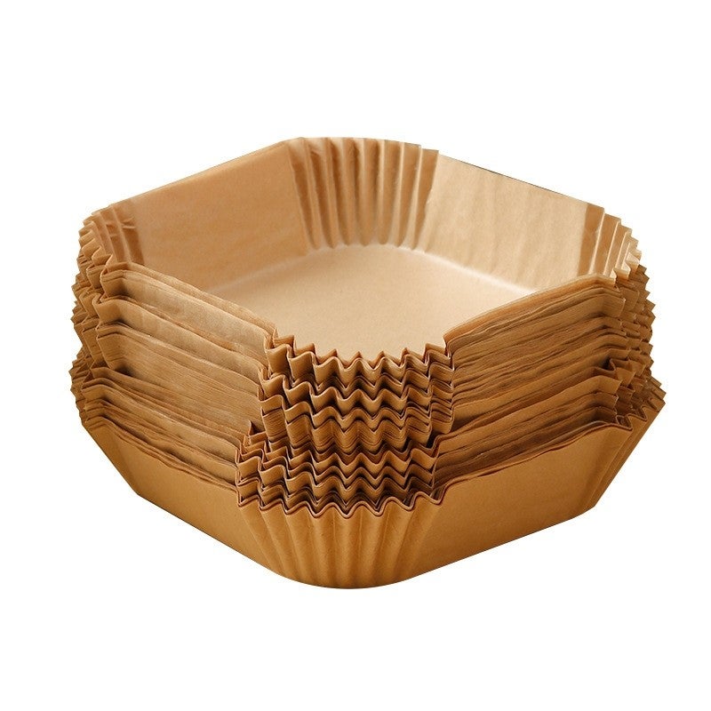 Wkład papierowy do frytownicy papier jednorazowy 16 cm 50 sztuk Nature