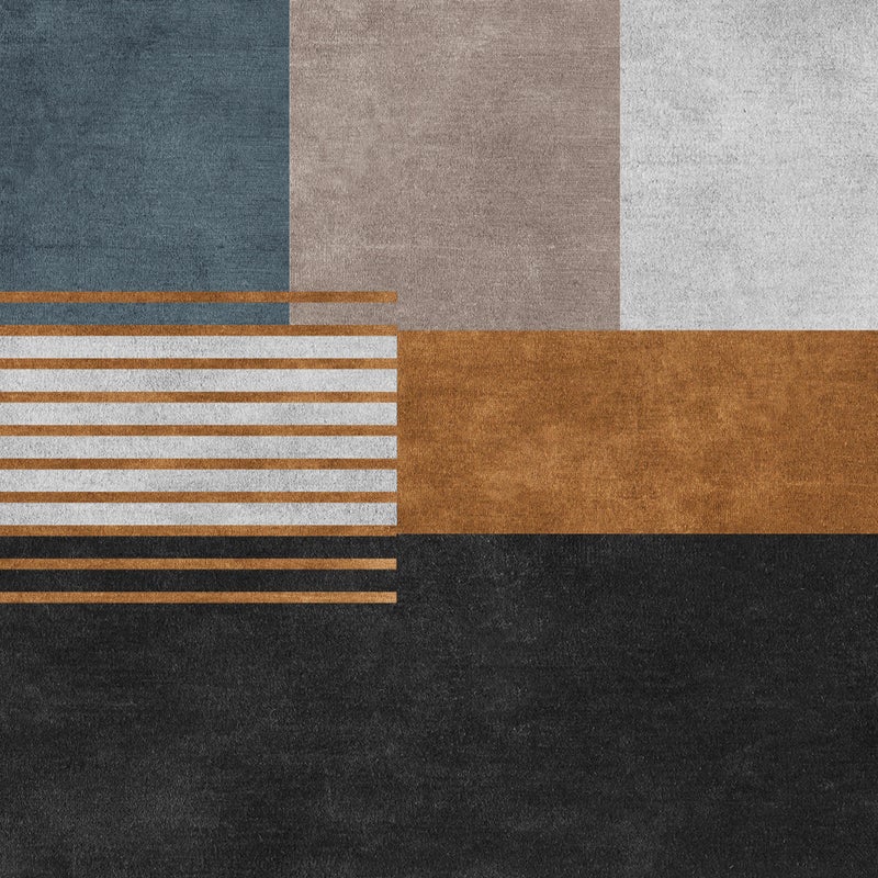Dywan winylowy Albertville 200x300 cm - antypoślizgowy dywan PVC do kuchni lub salonu, zmywalny, nowoczesny styl