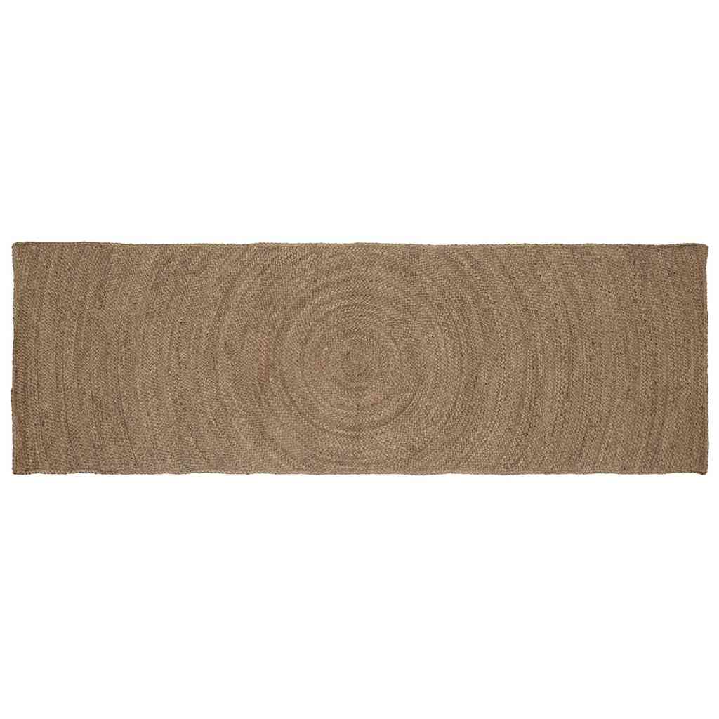 Dywany pokojowe Szary 60 x 250 cm Juta vidaXL