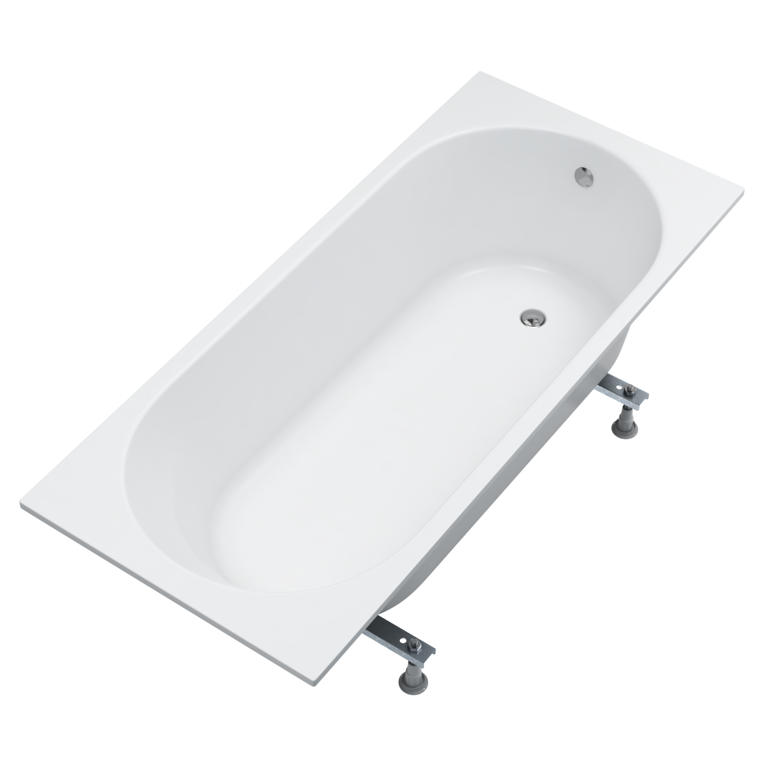 Wanna akrylowa Schedpol Zura 150x70x57 cm z obudową LED i stelażem 1 szt.