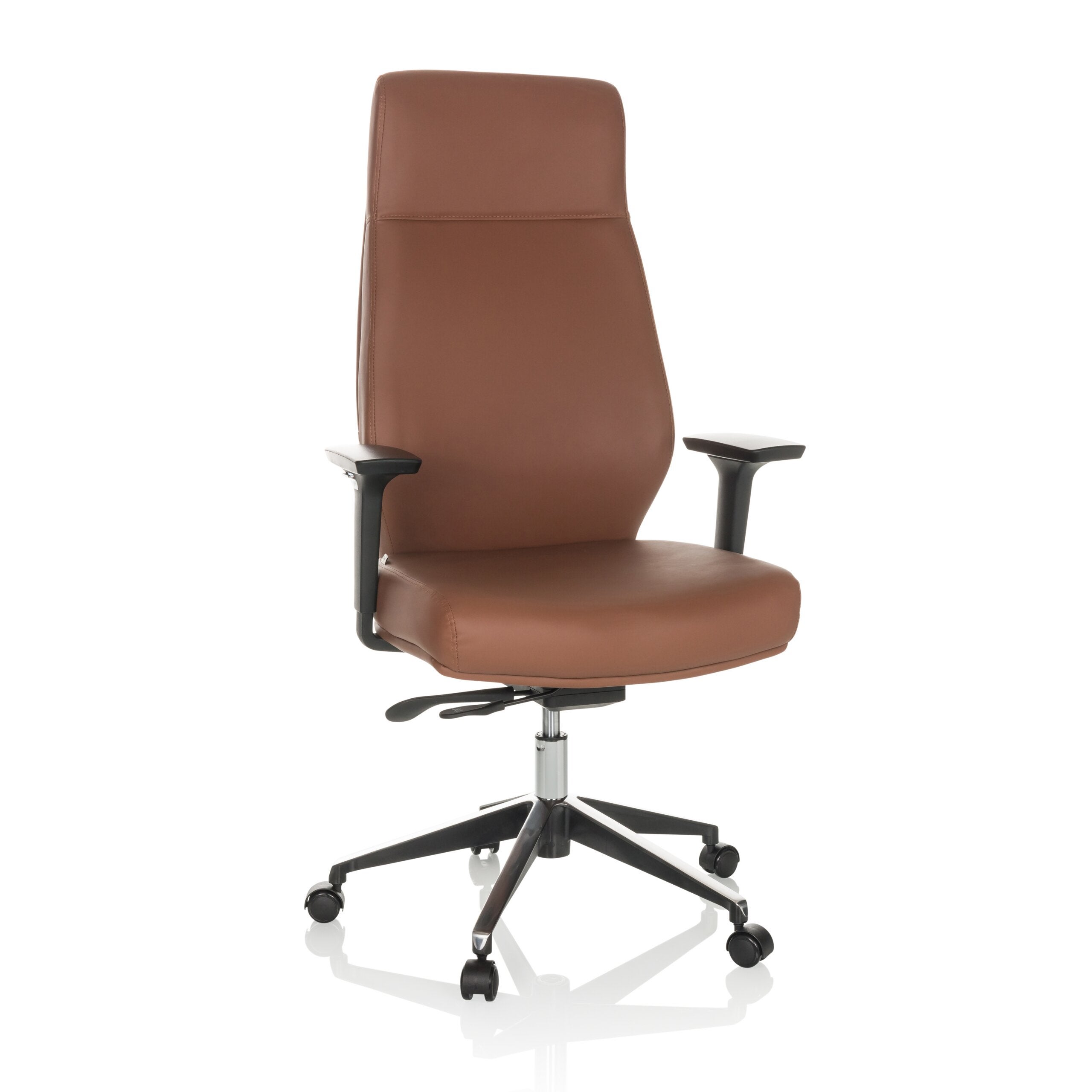 Profesjonalny fotel szefa VITORO ECO Brązowy hjh OFFICE