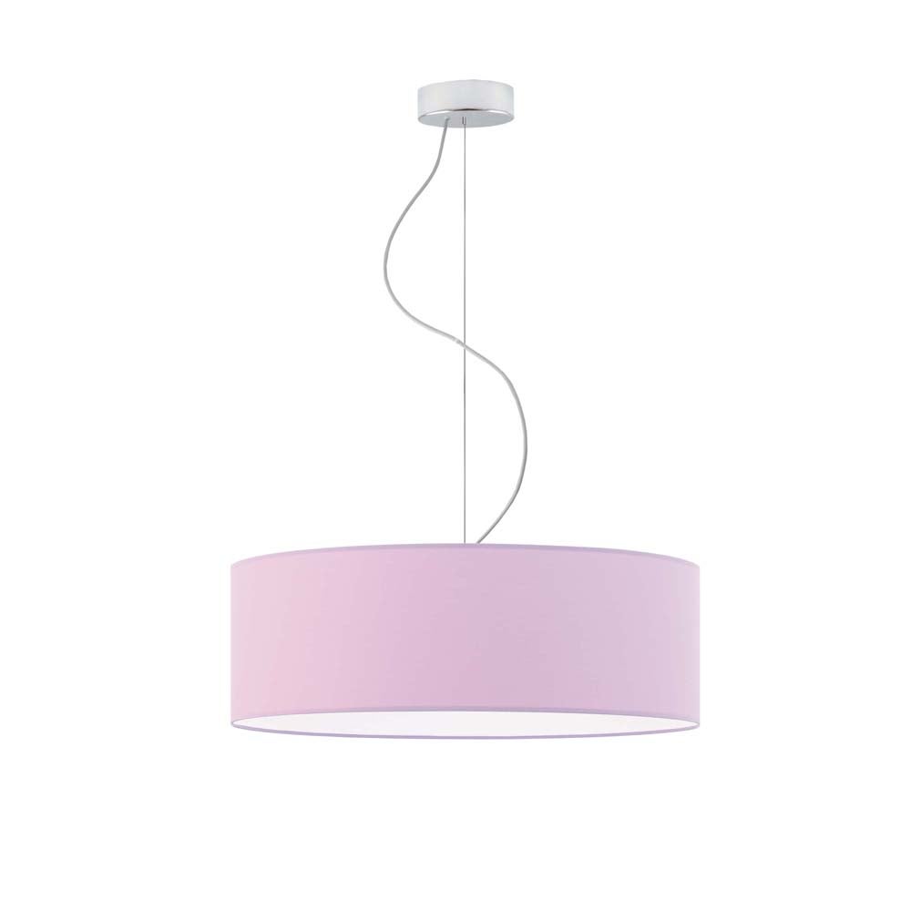 Lampa sufitowa żyrandol lampa wisząca z abażurem walec 50 cm BLUES