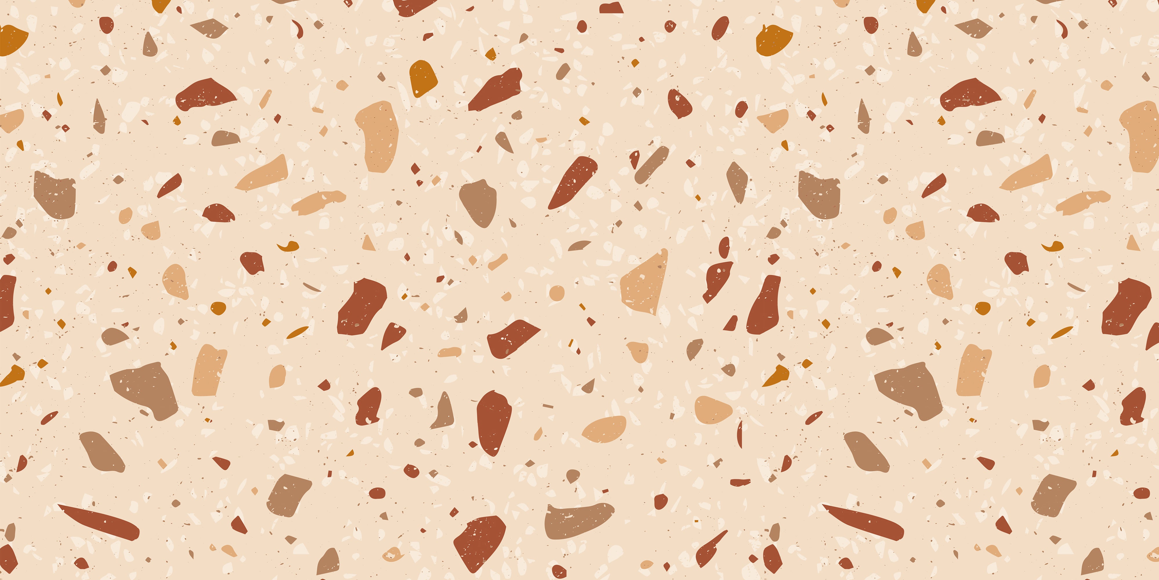 Dywan winylowy Terrazzo Helena 50x100 cm - antypoślizgowa wykładzina PVC z gładkim nadrukiem, winylowa wykładzina do kuchni lub salonu, zmywalna