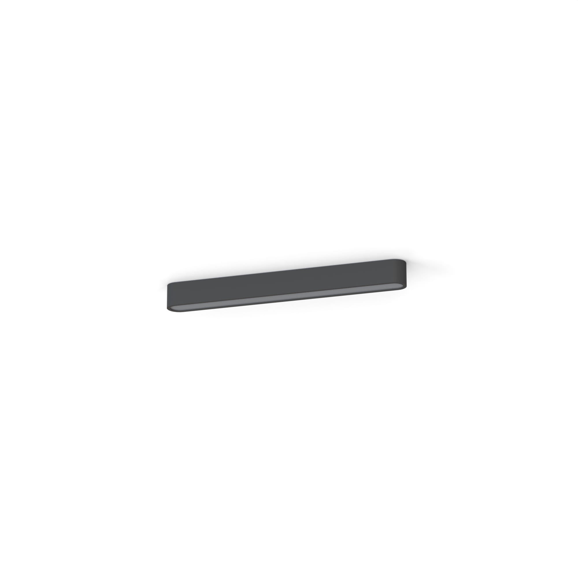 Lampa sufitowa plafon LED Nowodvorski SOFT CEILING 7527 aluminium, grafit