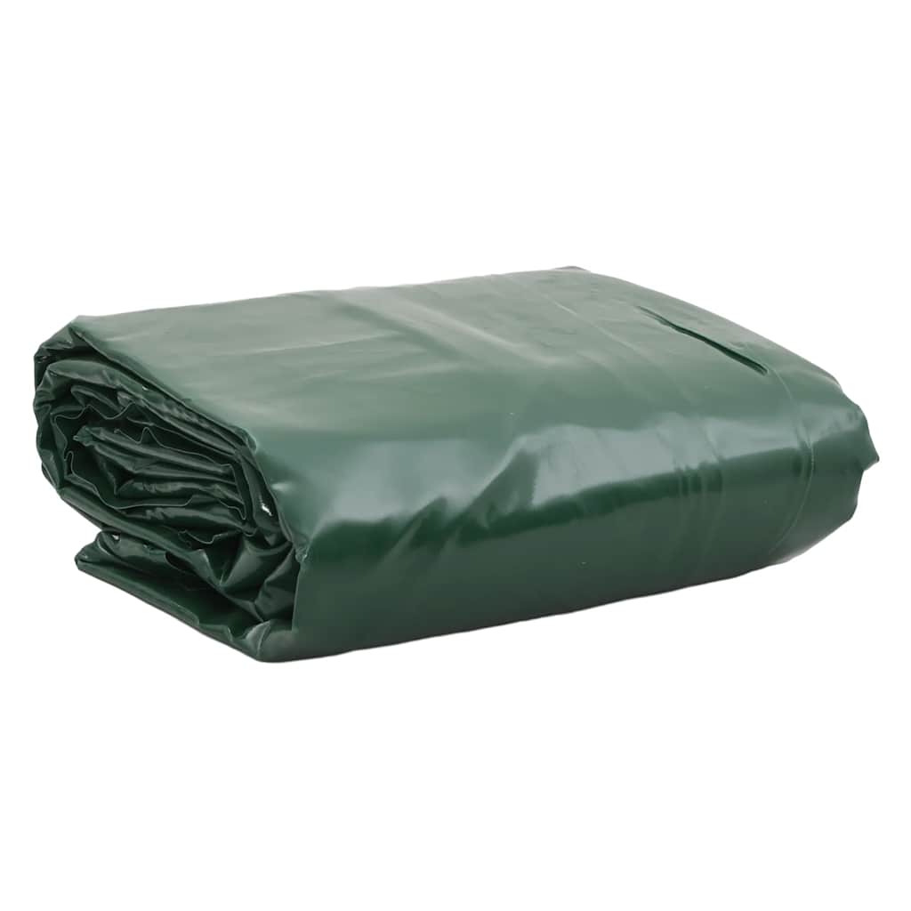 Plandeka, zielona, 3x4 m, 650 g/m² vidaXL
