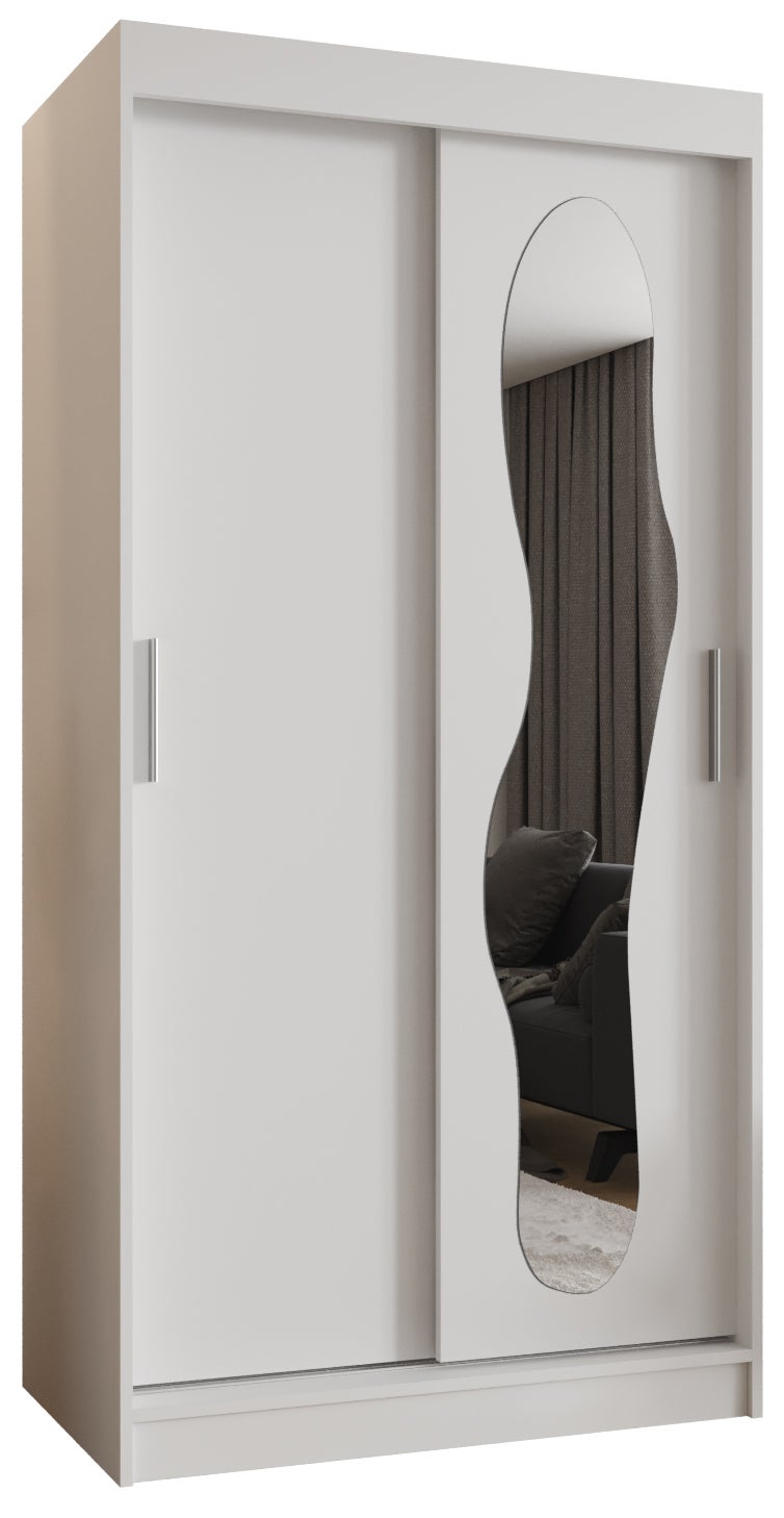 Szafa przesuwna garderoba ULTRA 100 x 62 x 200 cm Biały