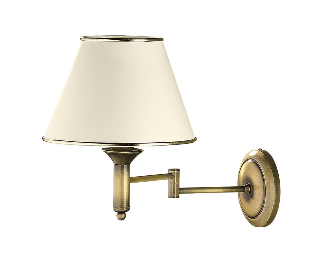 Kinkiet regulowany Classic Jupiter patyna/ecru E27 34x22x50 cm 1 szt.