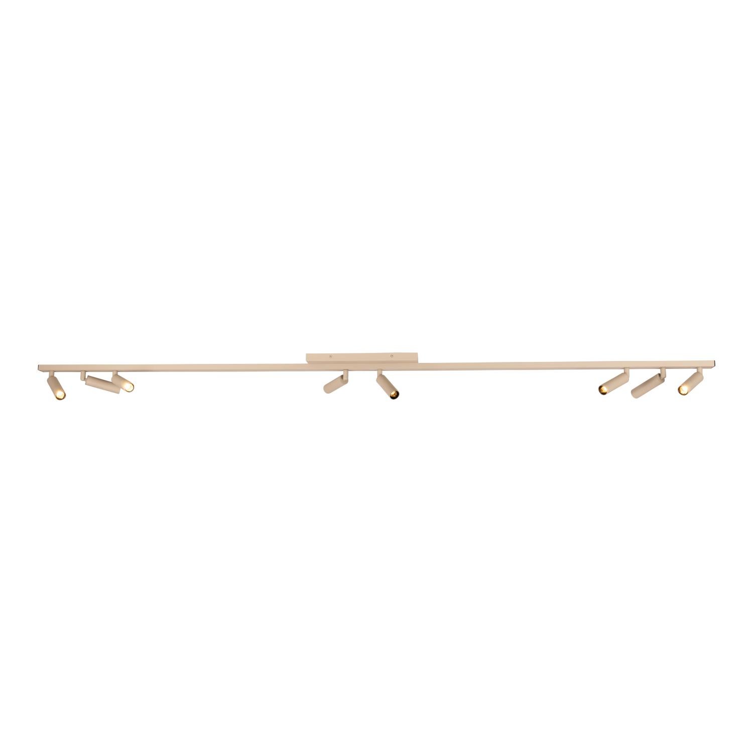 Reflektor długa listwa ruchome tuby KEONI beżowy 8xG9x3.8W aluminium wym:7,7x178,4x10cm IP20 Lucide