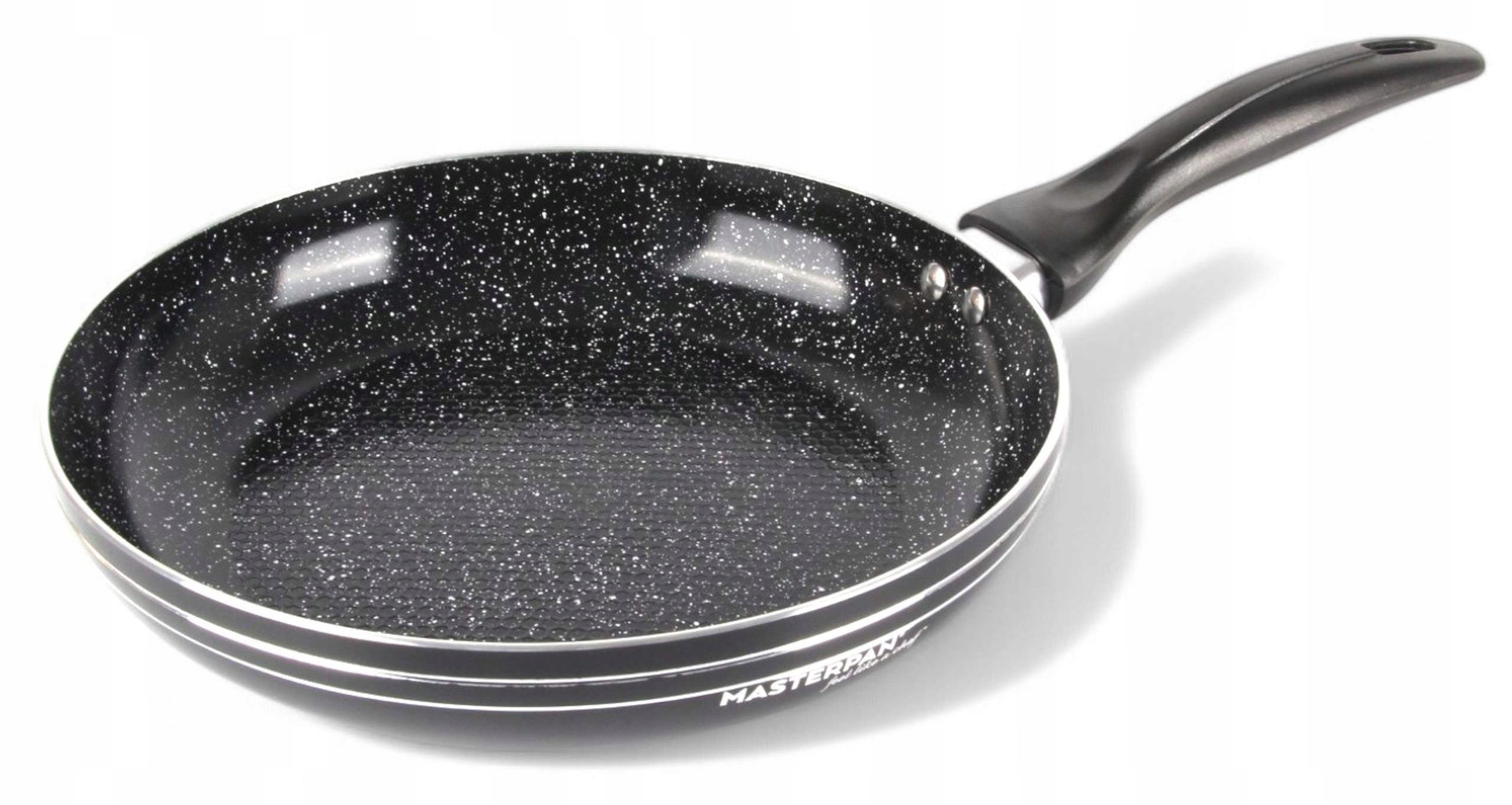 Lekka Patelnia granitowa 24cm plaster miodu indukcja gaz 1,5L 4,5cm
