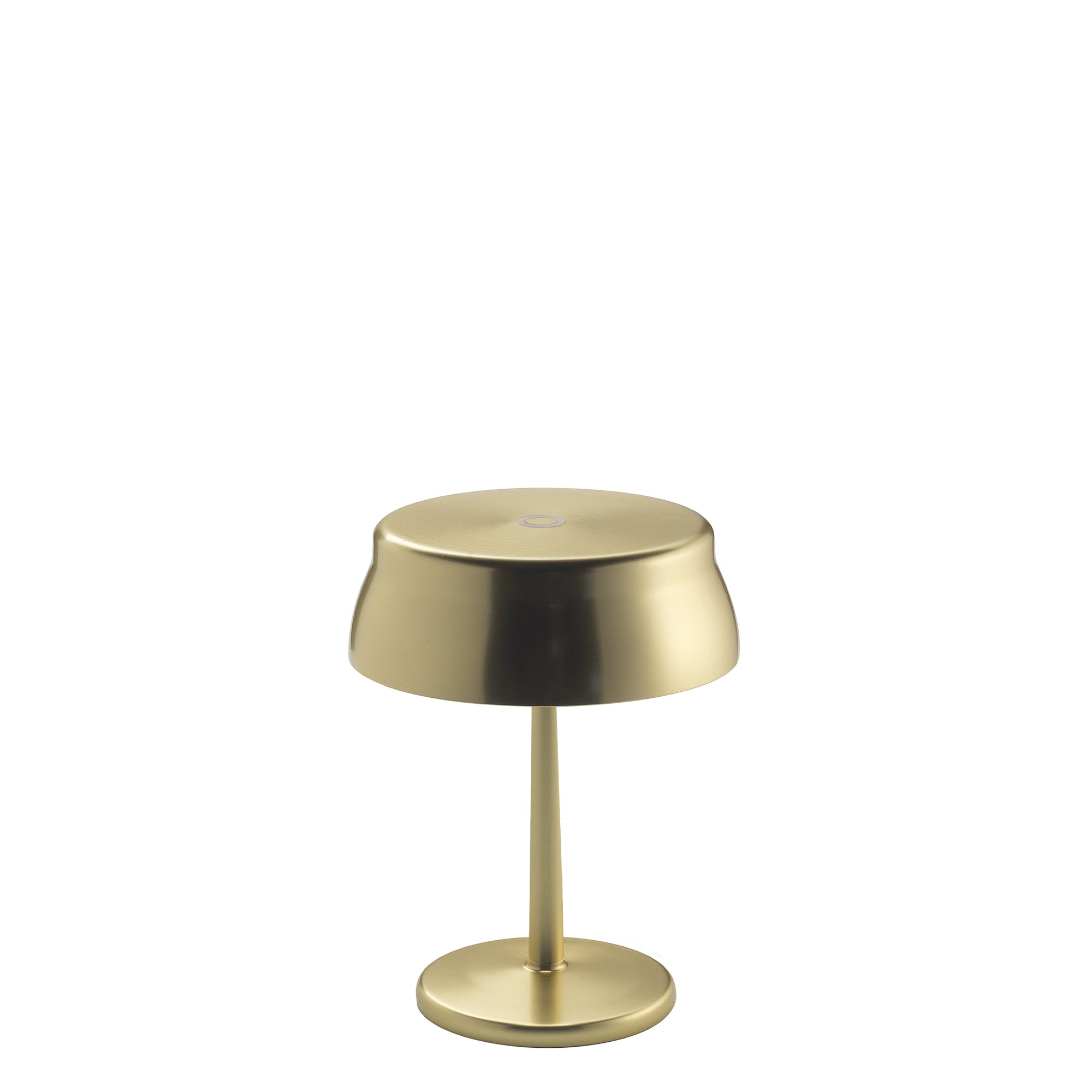 Lampa stołowa LED Zafferano SISTER LIGHT MINI Wi-Fi Smart Gold z możliwością ładowania i ściemniania