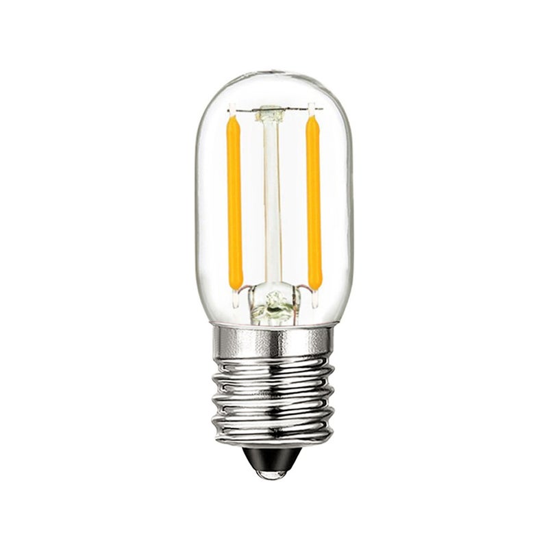 Zestaw 2 żarówek LED E14 1 W 220 V do lodówki, żarówka LED E14 o chłodnej bieli 6000 K do lodówki, mała żarówka LED E14, lampka nocna dla dzieci