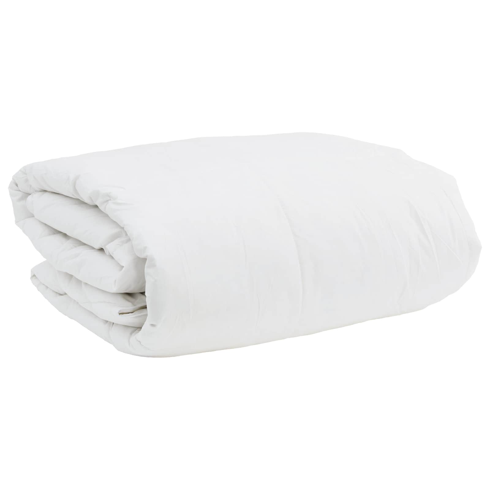 Kołdra z Puchem i Pierzem 220x260 cm z 2 Poduszkami 6 kg