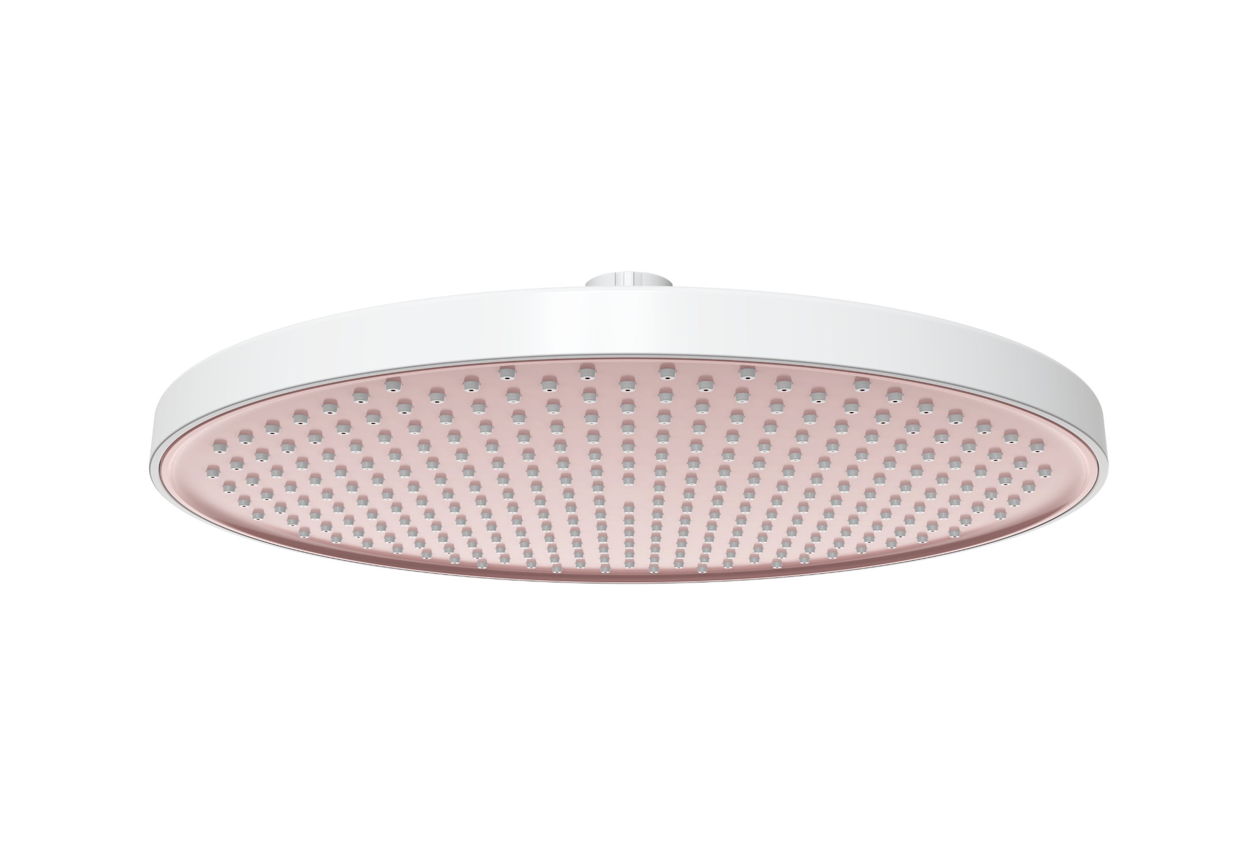 Bernstein Deszczownica antywapienna D2211R okrągła - Ø 25,4 cm biała/różowy mat
