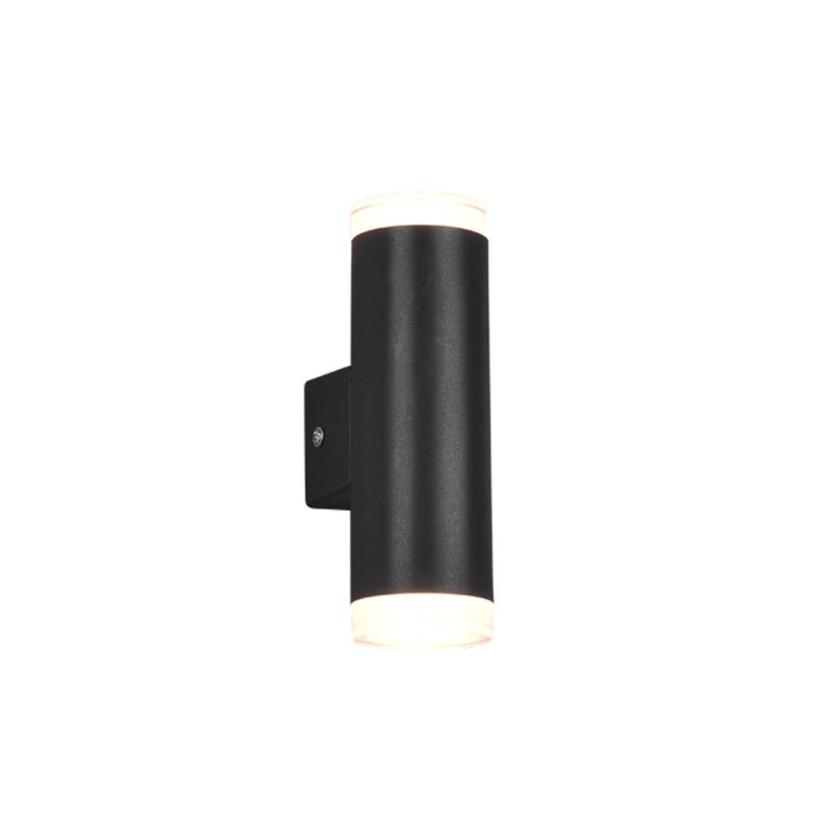 Kinkiet ścienny Ray czarno-biały LED 4W 3000K 340lm do łazienki wym: 16,6 x 5,2 x 5,2 cm tworzywo sztuczne IP44 Trio
