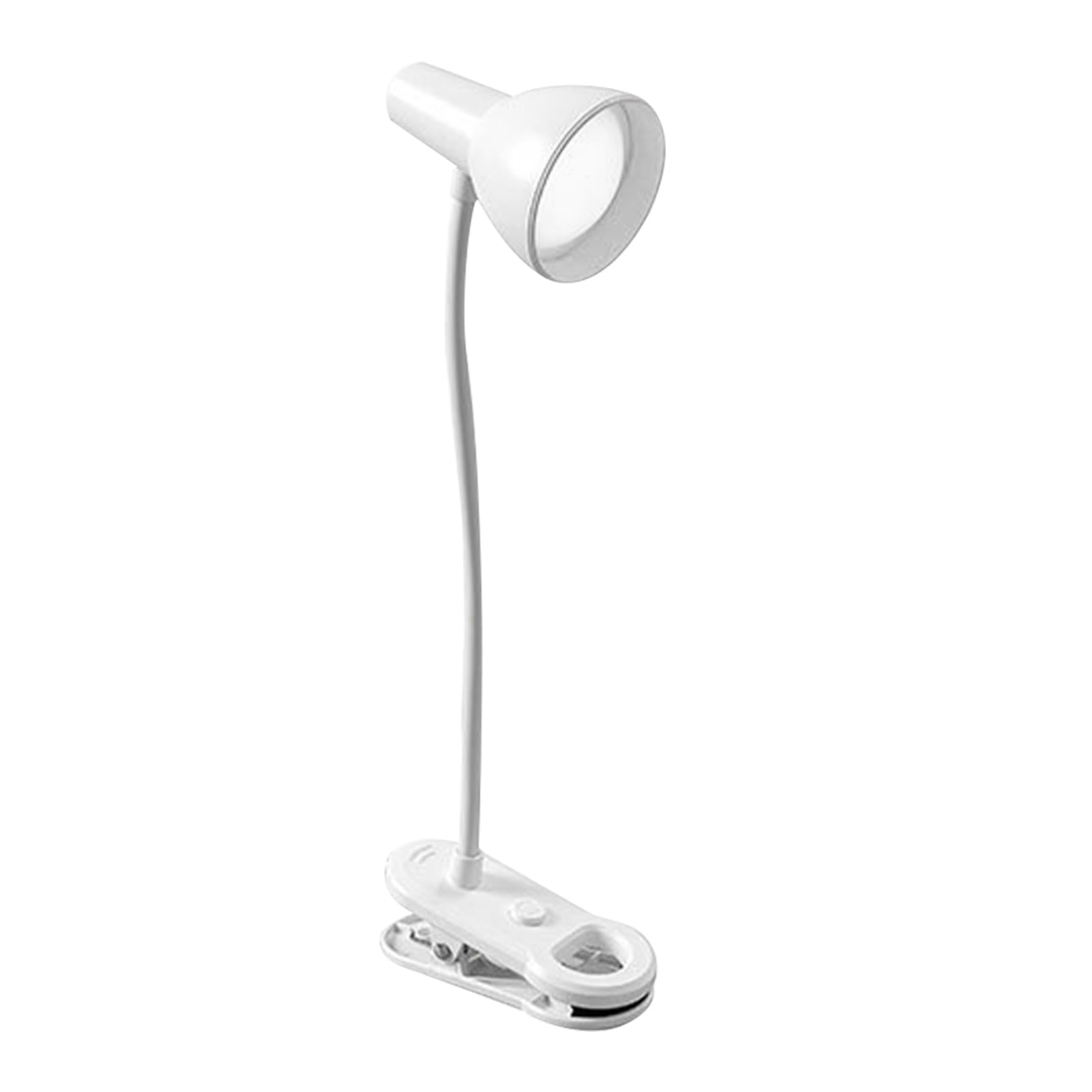 Lampka biurkowa LED chroniąca oczy, składana lampka nocna do czytania do sypialni (wersja USB z klipsem)
