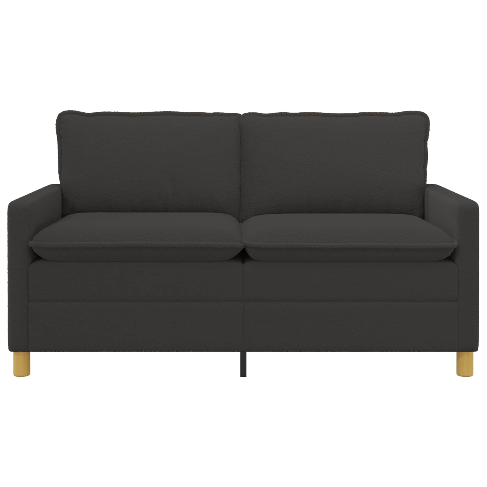 Sofa ciemnoszary 156 x 81 x 87,5 cm tkanina
