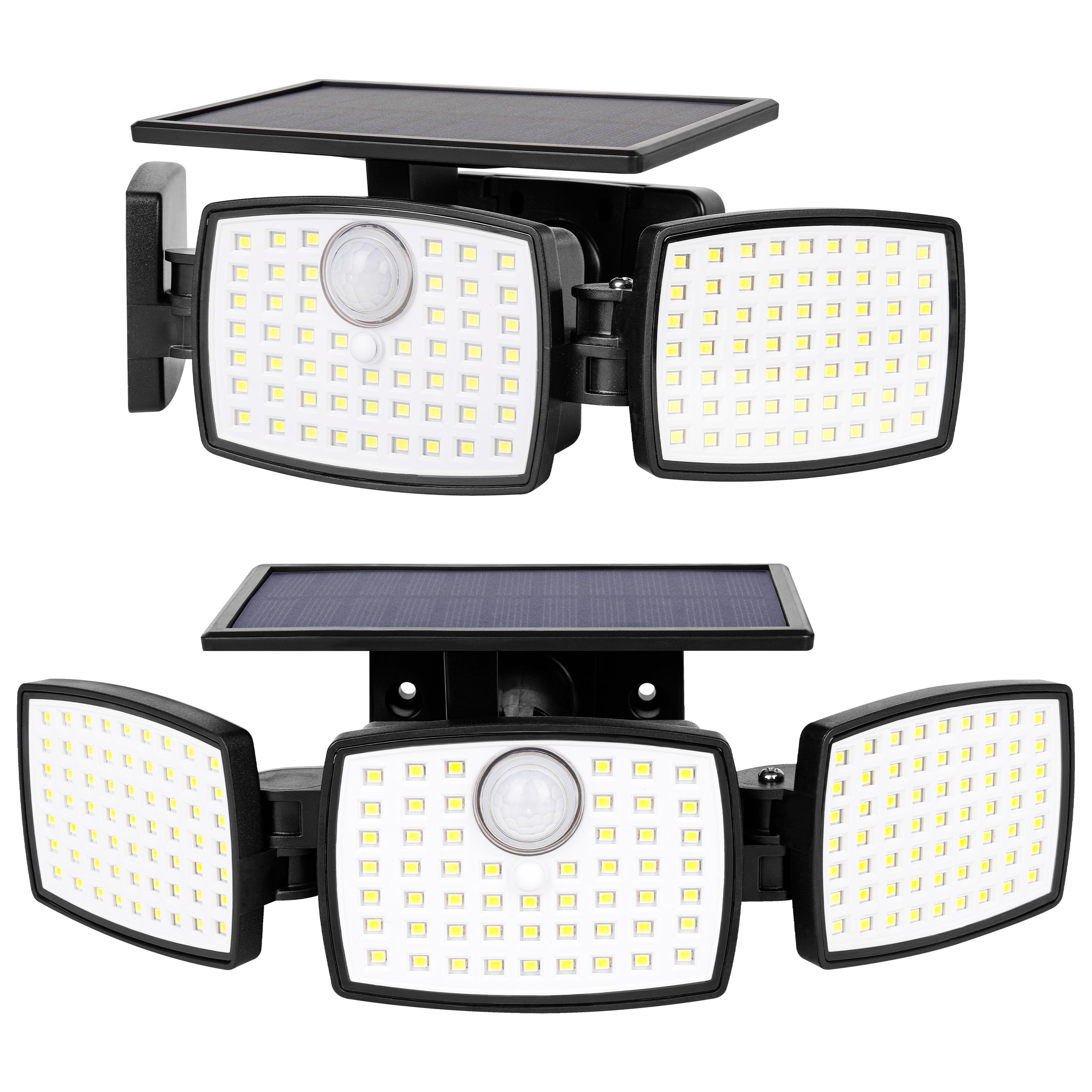 Naświetlacz lampa solarna uliczna LED IP44 6500K z czujnikiem ogrodowa elewacyjna MasterLED