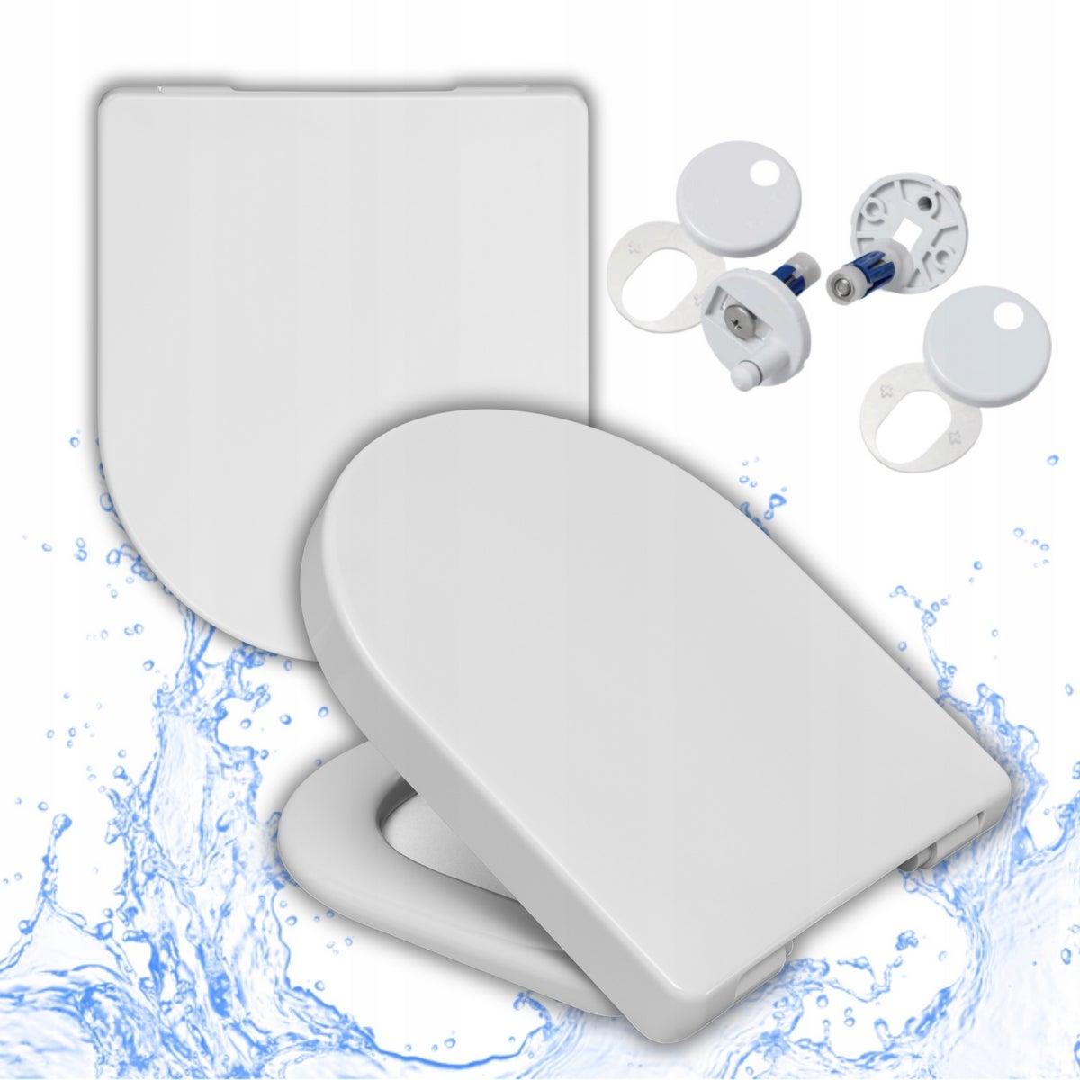 Deska sedesowa do VILLEROY&BOCH VB O.NOVO wolnoopadająca zamiennik 9M38S101