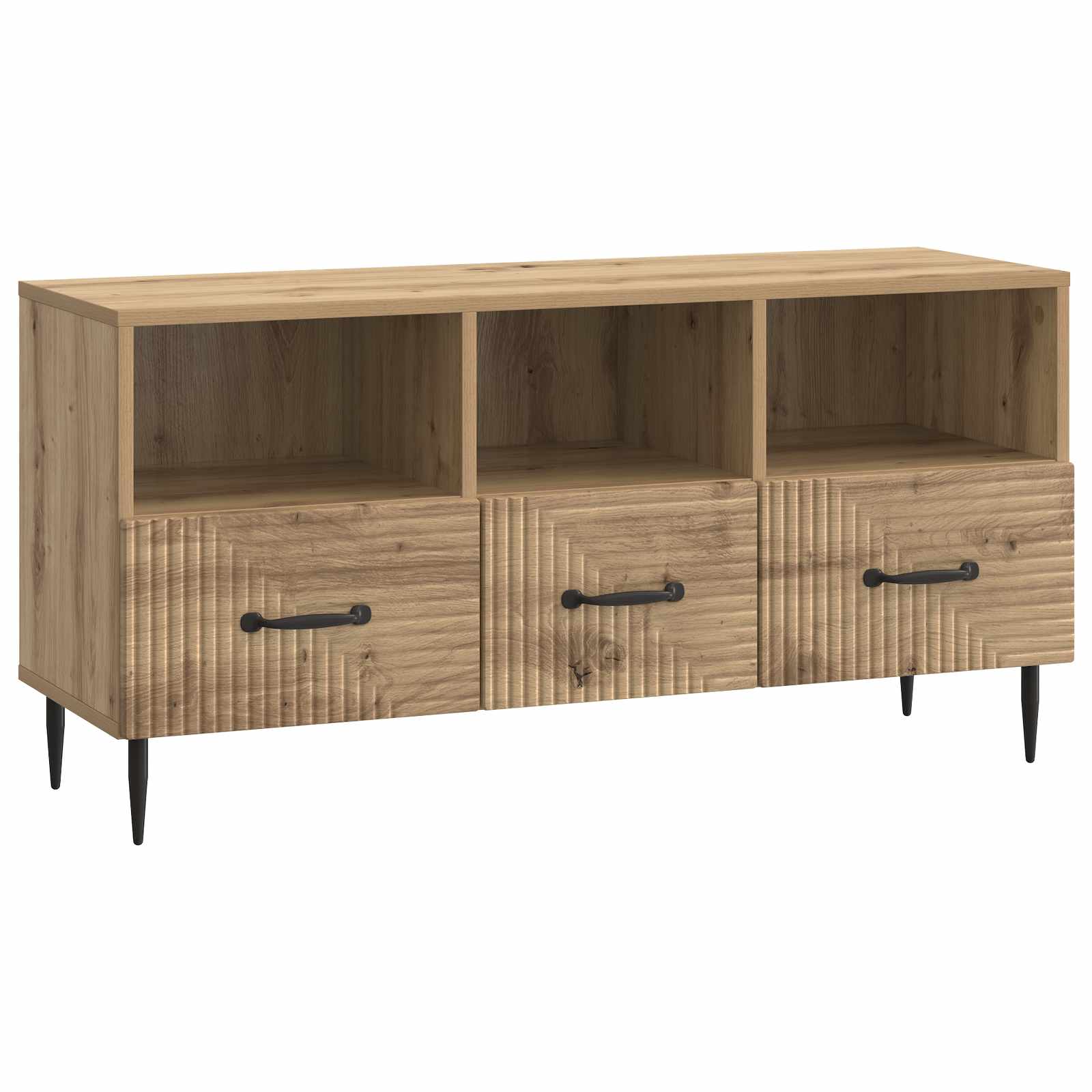 Szafka pod telewizor 102 x 34,5 x 50 cm Dąb artisan