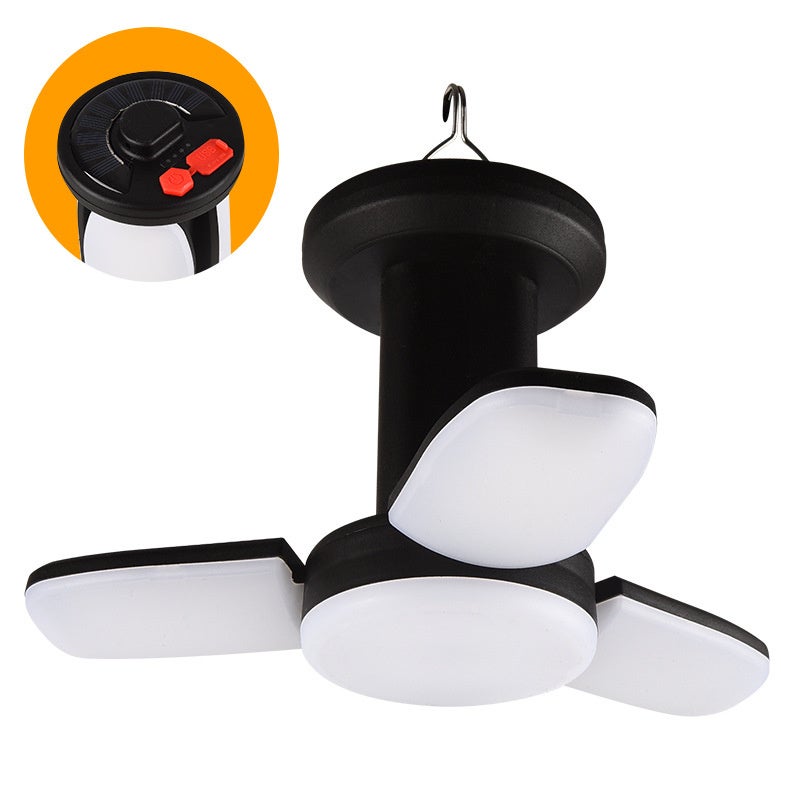 Solarna lampa kempingowa LED, latarnia ładowana przez USB, 6 trybów oświetlenia, wodoodporna lampa kempingowa, oświetlenie namiotowe do wędrówek