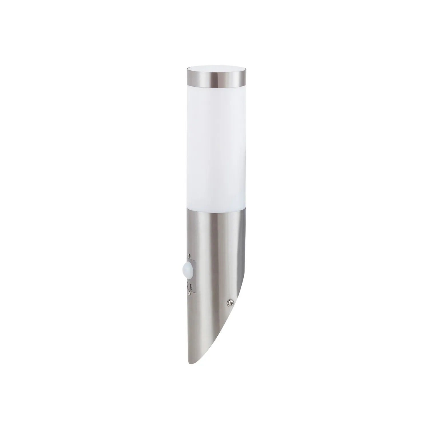 Kinkiet zewnętrzny z czujnikiem Inox torch chrom 1xE27x25W wym:38x7,6x18cm IP44 Rabalux