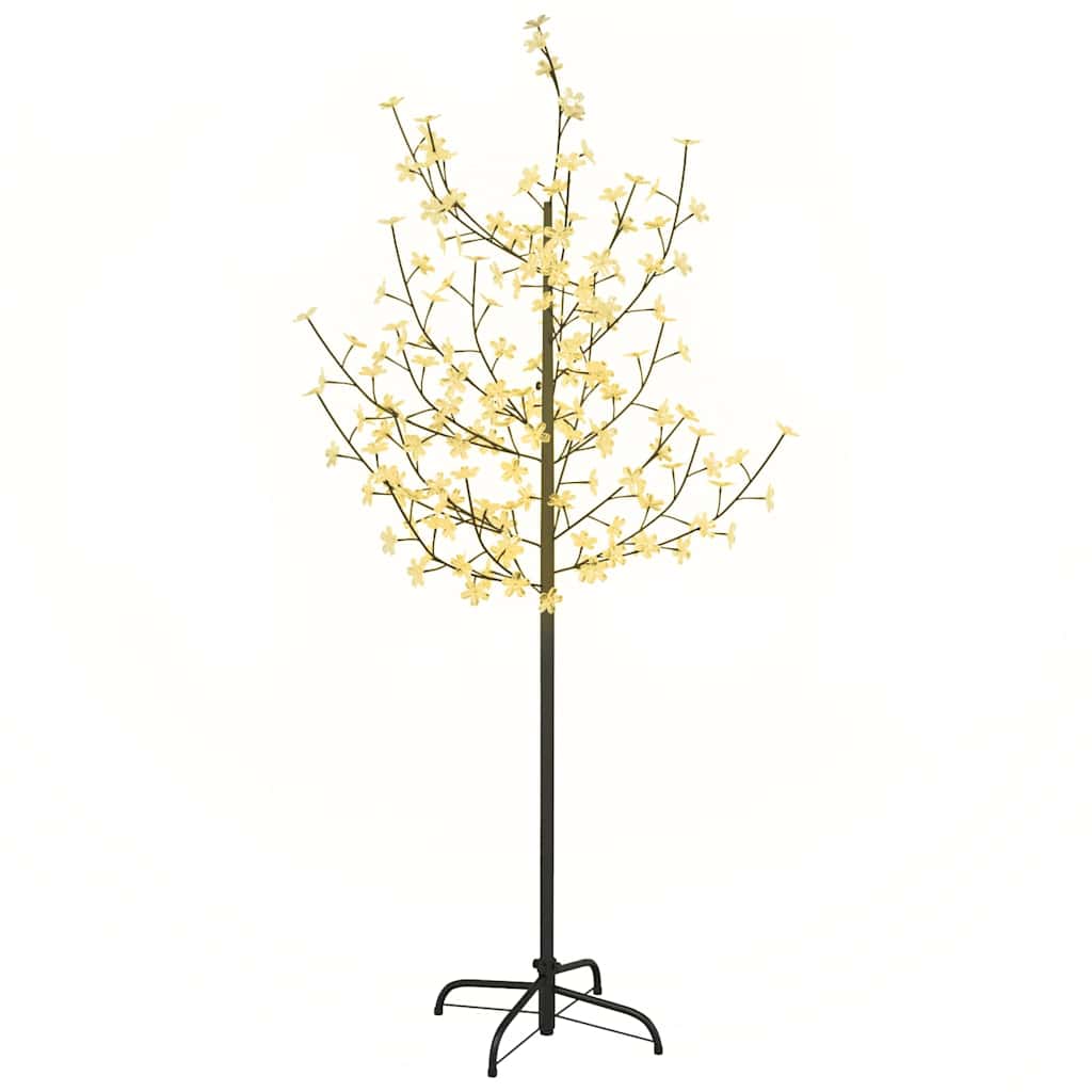 Drzewko LED Wiśnia Ciepła Biel 150 cm 120 LED Dekoracja Świąteczna