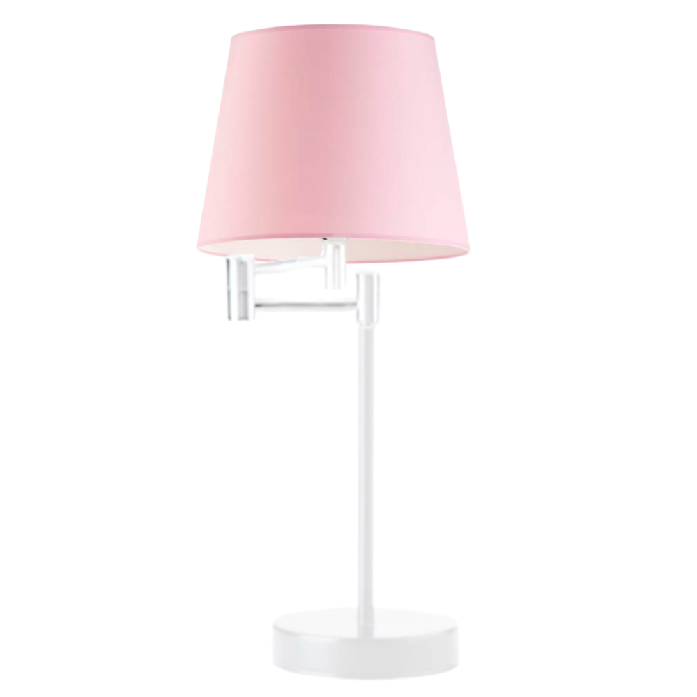 Lampka nocna przegubowa na biurko lampa biurkowa regulowana LED z abażurem stożek JUKON