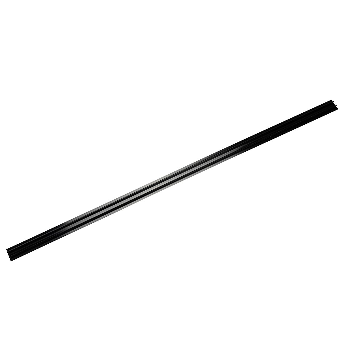 Qazqa akcesoria do systemu szynowego - Iconic Afdekplaat - czarny, 87cm wewnętrzne