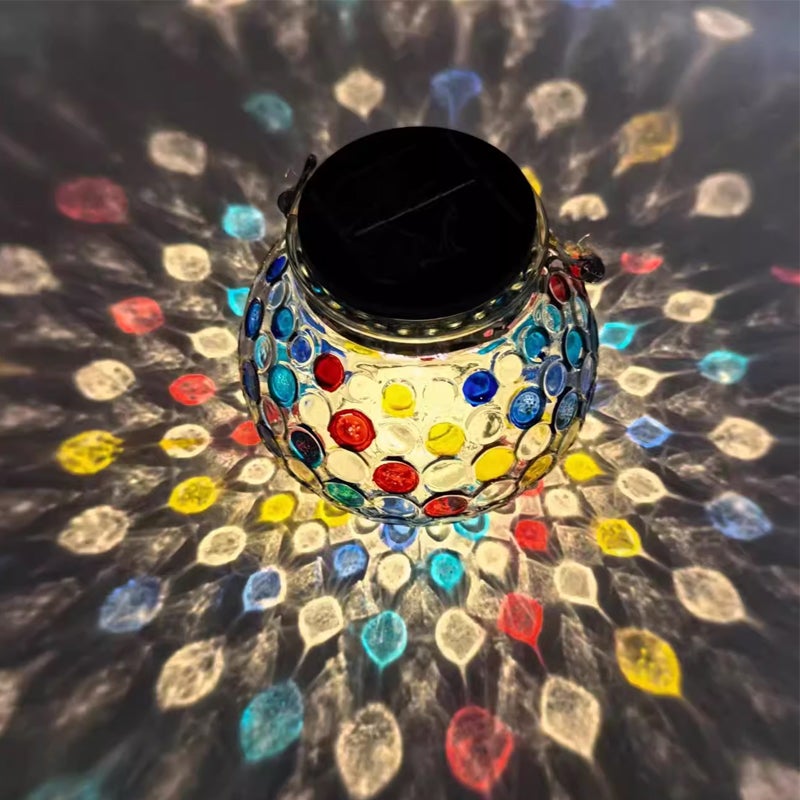 Wodoodporne lampy wiszące zewnętrzne, lampy stołowe ogrodowe, solarne lampy ogrodowe - wodoodporne, ciepłe światło, do zawieszenia lub postawienia