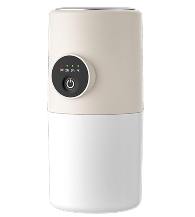 Nawilżacz powietrza 280 ml z funkcją samooczyszczania, przenośny nawilżacz powietrza z chłodną mgiełką, cicha praca, USB, biały (jasnobiały)