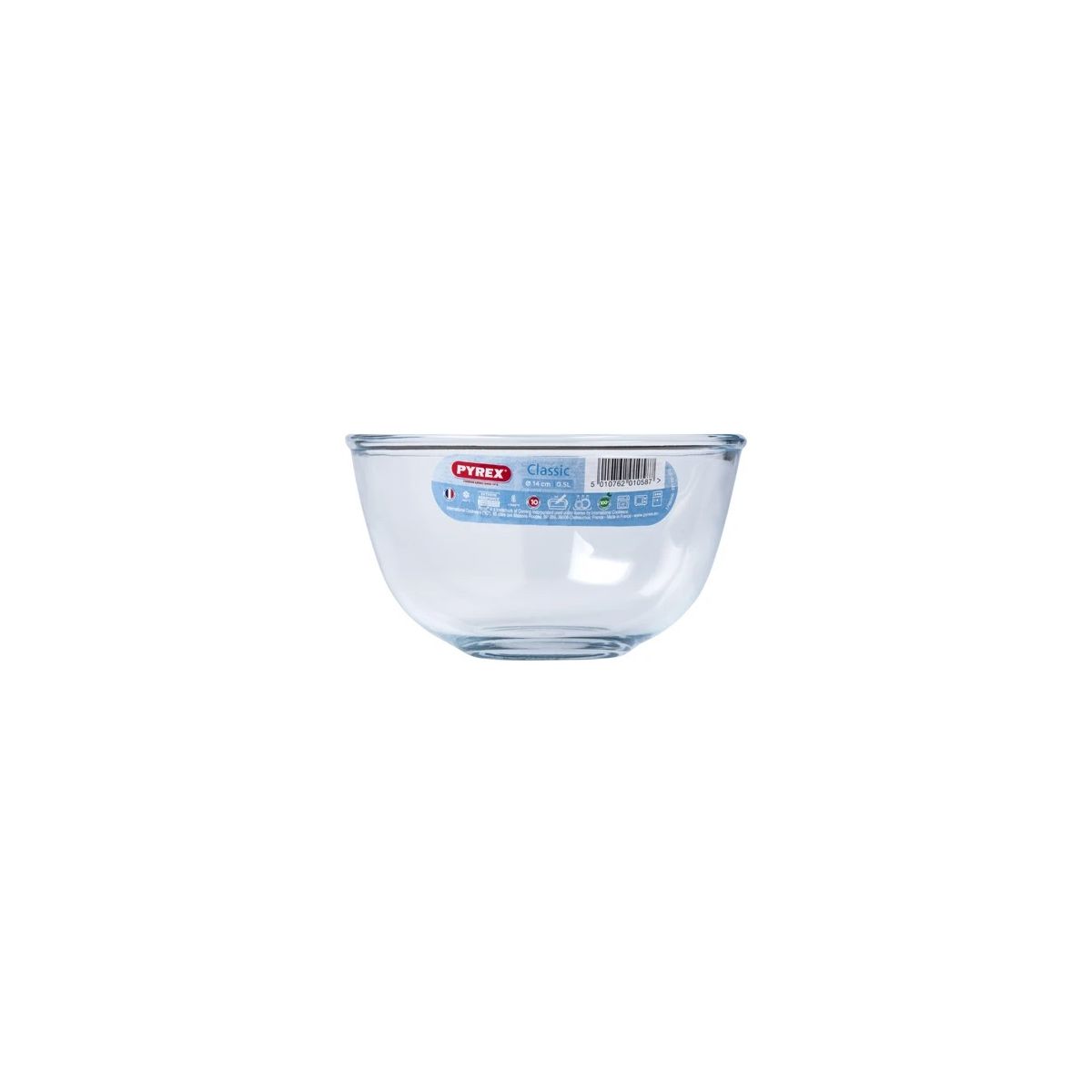 Wielofunkcyjny kubek Pyrex CLASSIC, model 178B000 7640, ze szkła przezroczystego, uniwersalny i wytrzymały
