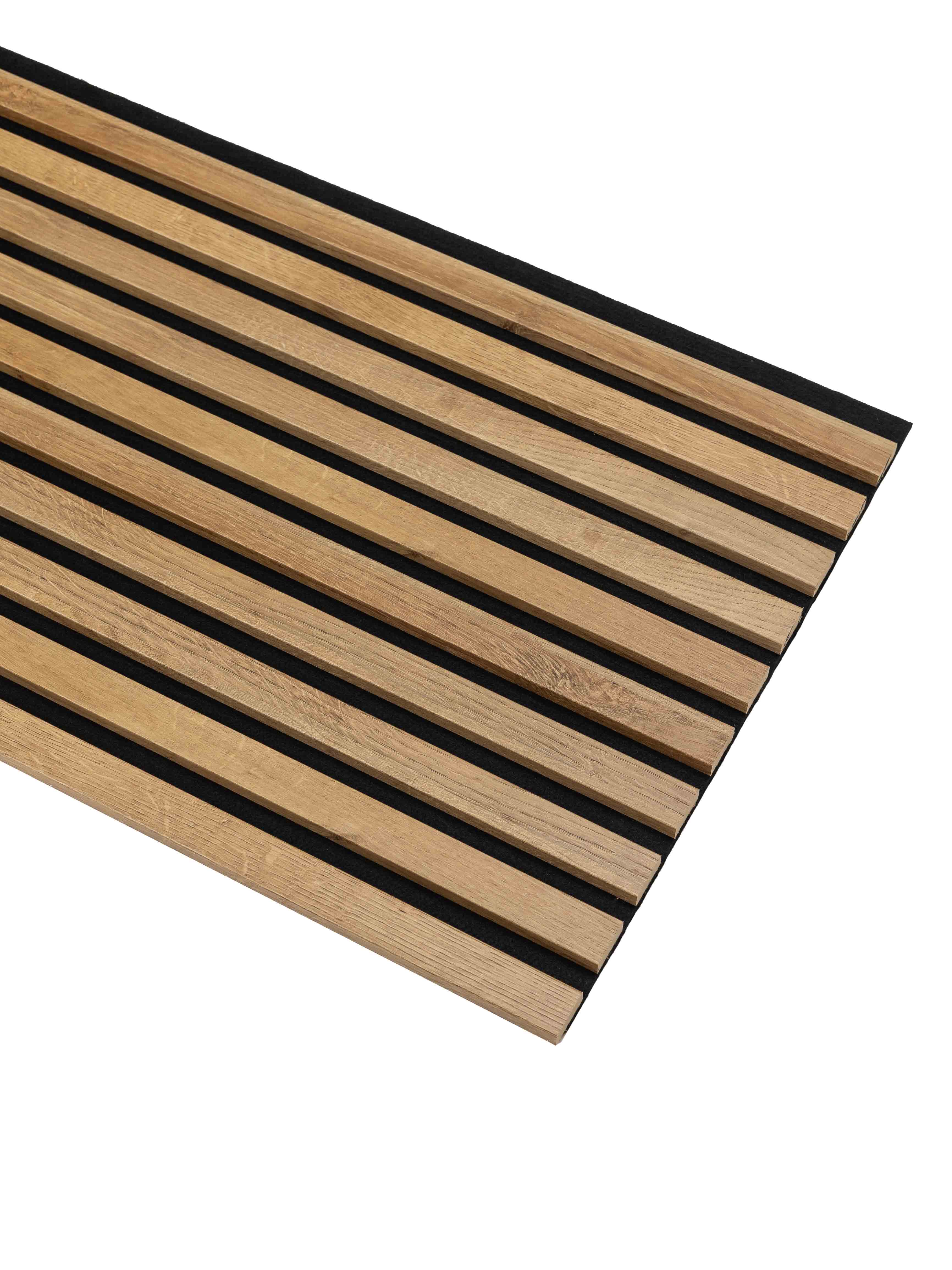 Lamele ścienne na czarnej płycie SunWood 275x46cm Panel Dekoracyjny Dąb Riviera 1 szt.