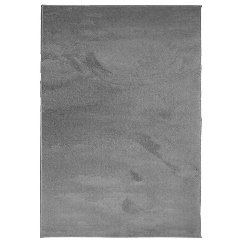 Dywan z Krótkim Włosiem 200x280 cm Antracytowy do Salonu do Sypialni