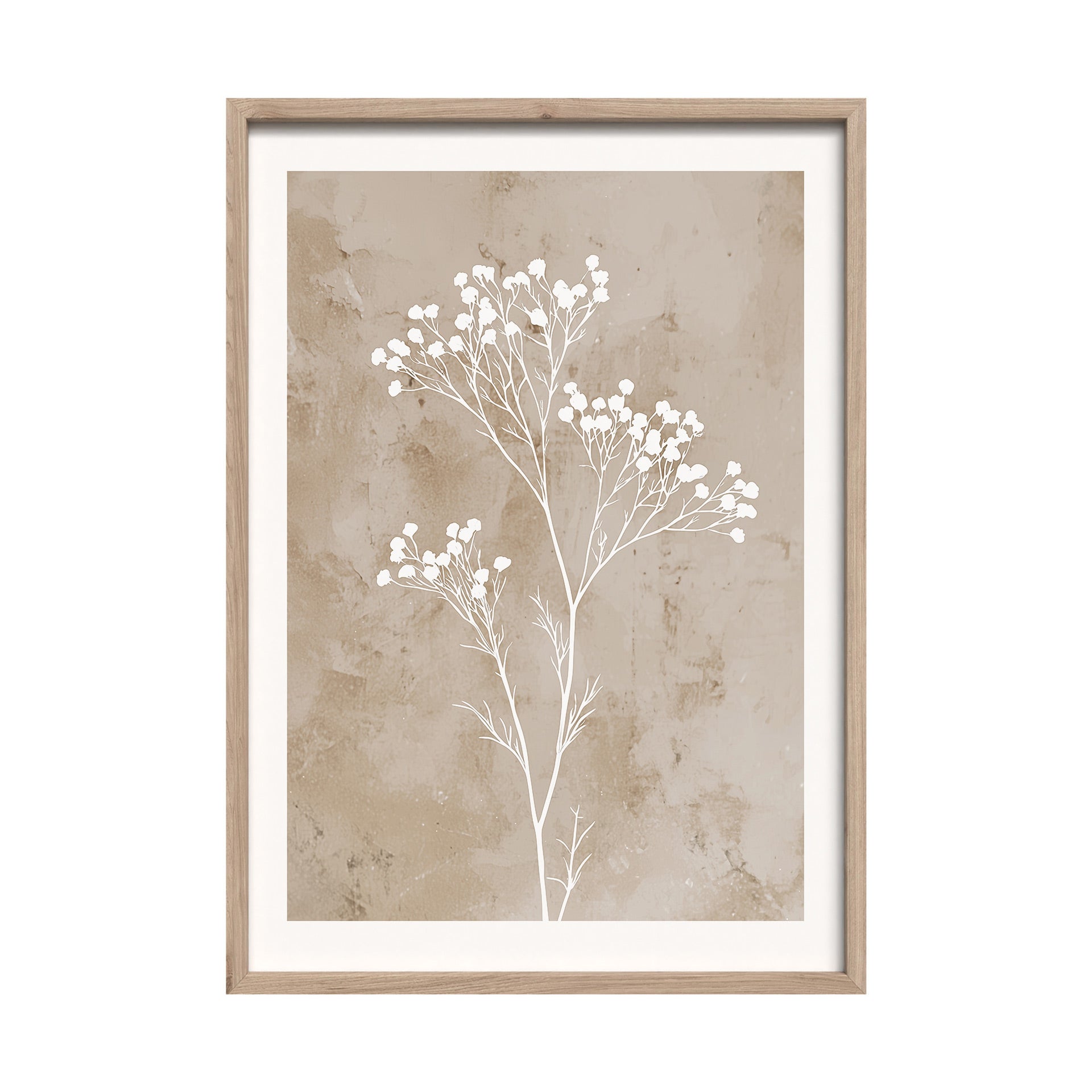 STYLER Obraz Poster Dried Flowers 50x70
