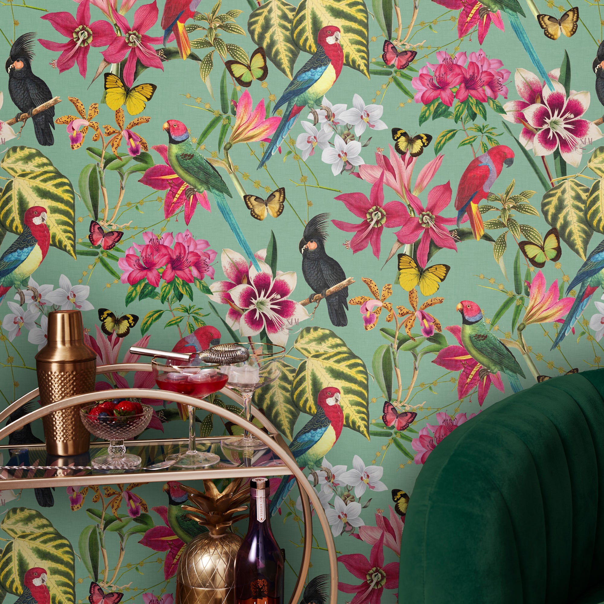 Tapeta Envy Paradiso Multi Non-Woven 1005 x 52 cm wielokolorowa