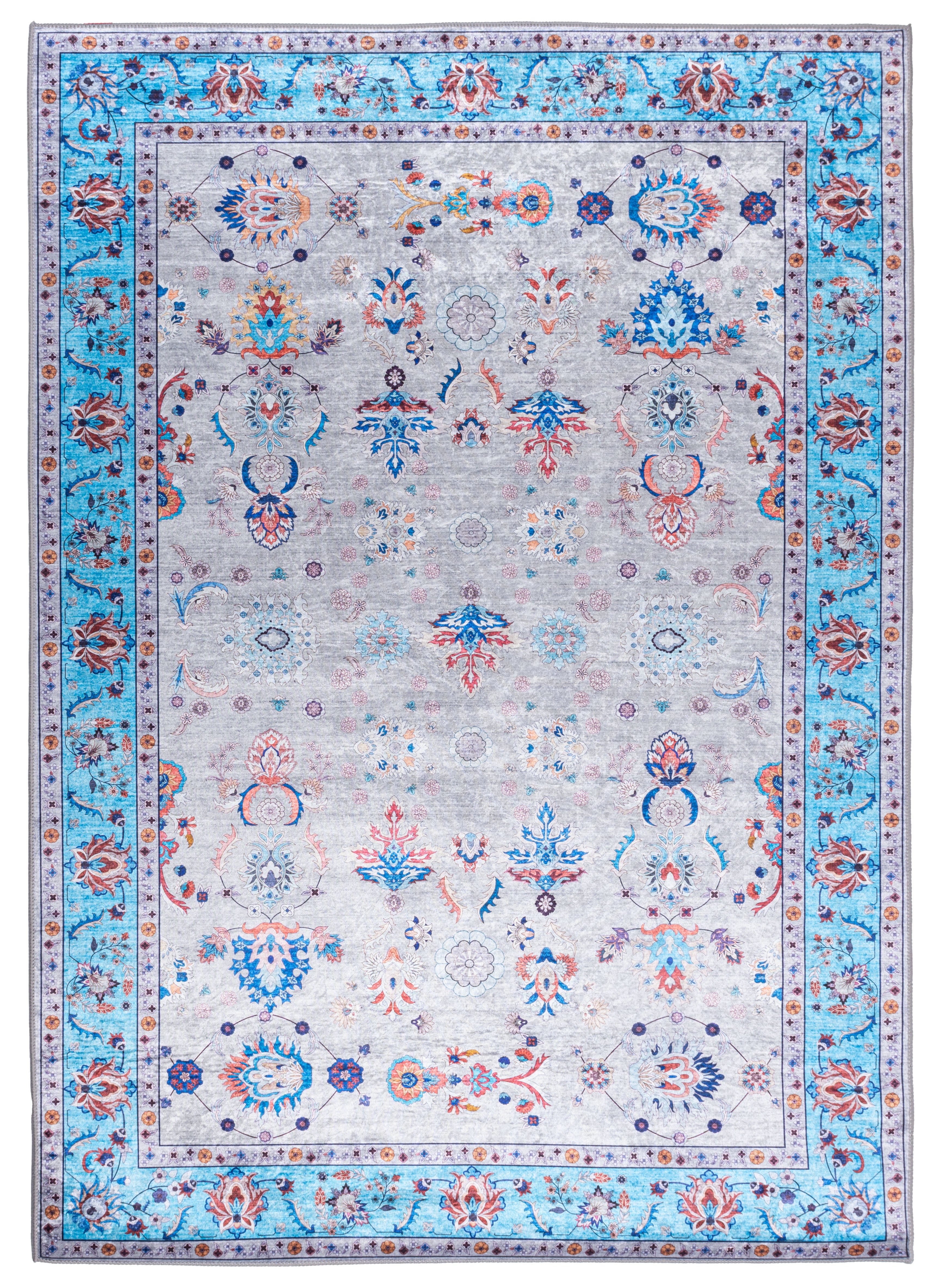 Dywan Multidecor Print Shine 120 x 170 cm klasyk turkusowy 1 szt.