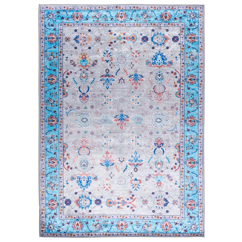 Dywan Multidecor Print Shine 120 x 170 cm klasyk turkusowy 1 szt.