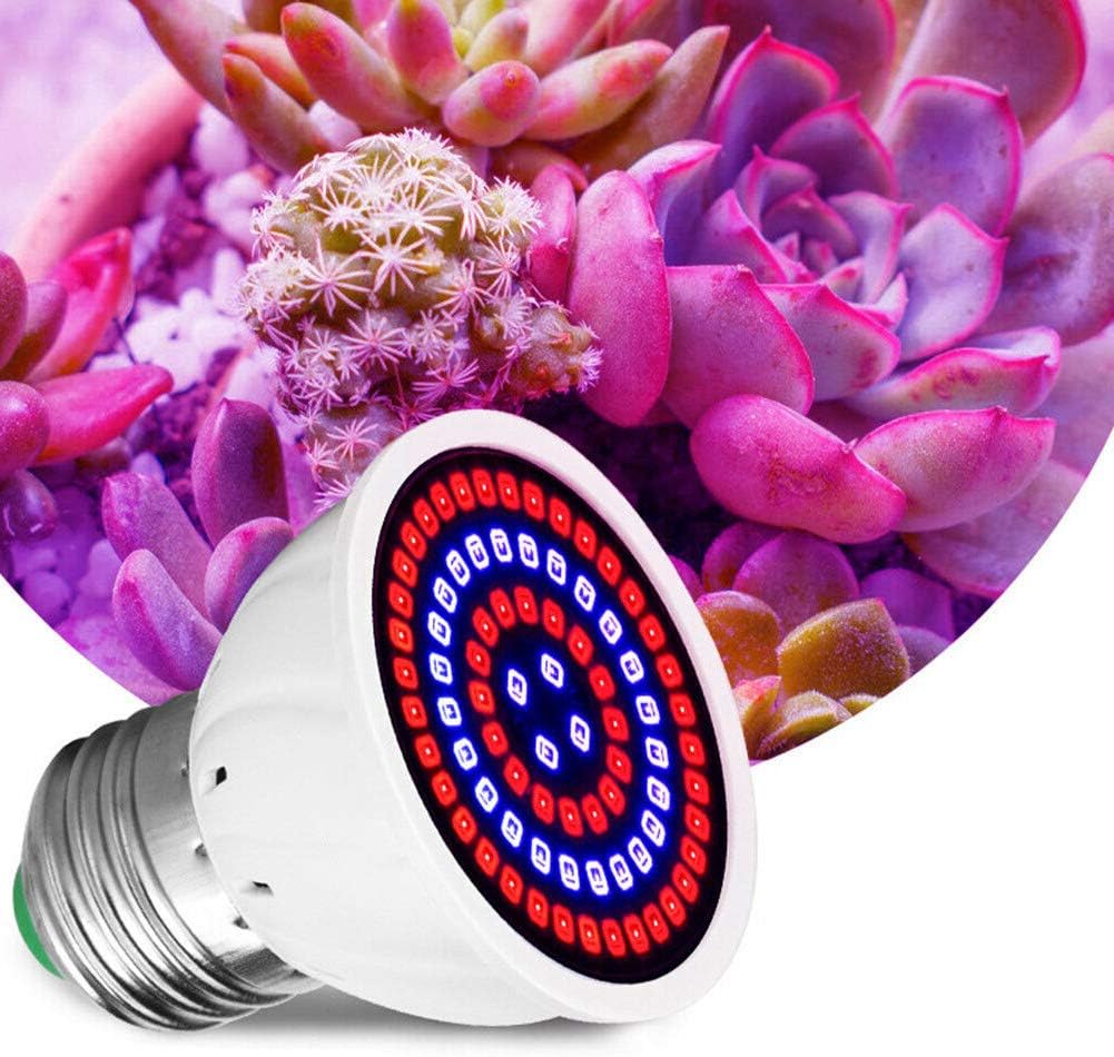 Lampy do uprawy roślin, żarówki do uprawy roślin 60 LED E27, ogrodnicze, pełne spektrum, fabryczna lampa 220 V do roślin wewnętrznych