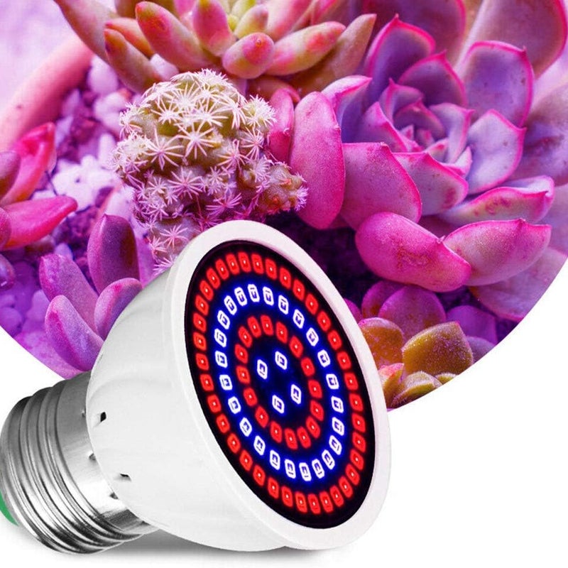 Lampy do uprawy roślin, żarówki do uprawy roślin 60 LED E27, ogrodnicze, pełne spektrum, fabryczna lampa 220 V do roślin wewnętrznych