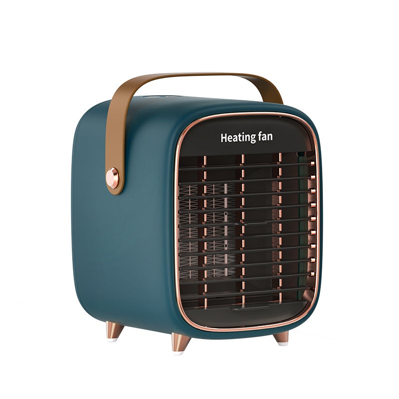 Elektryczny ceramiczny grzejnik termowentylacyjny w stylu retro DarkGreen