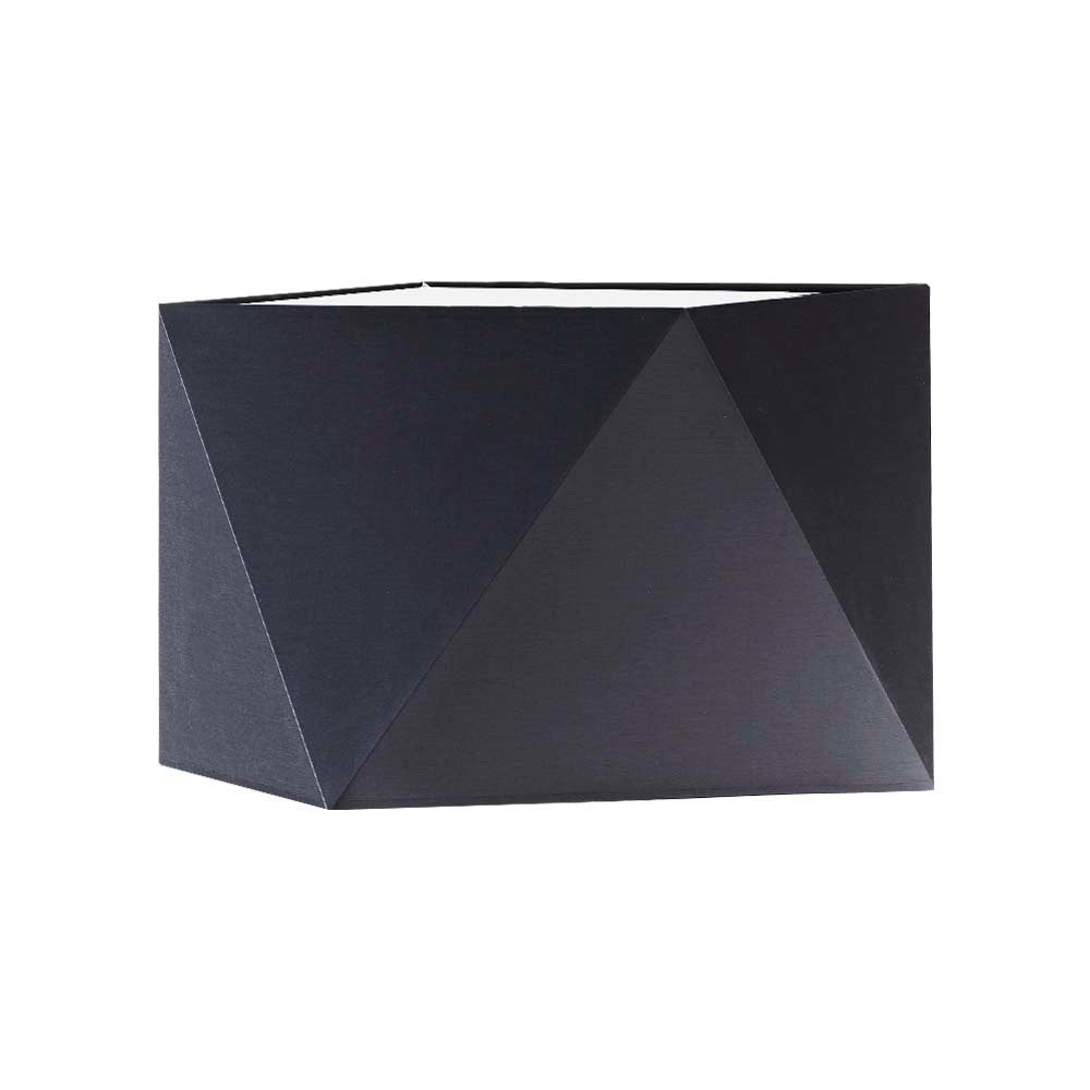 Abażur klosz do lampy nocnej/kinkietu diament 16x16 cm