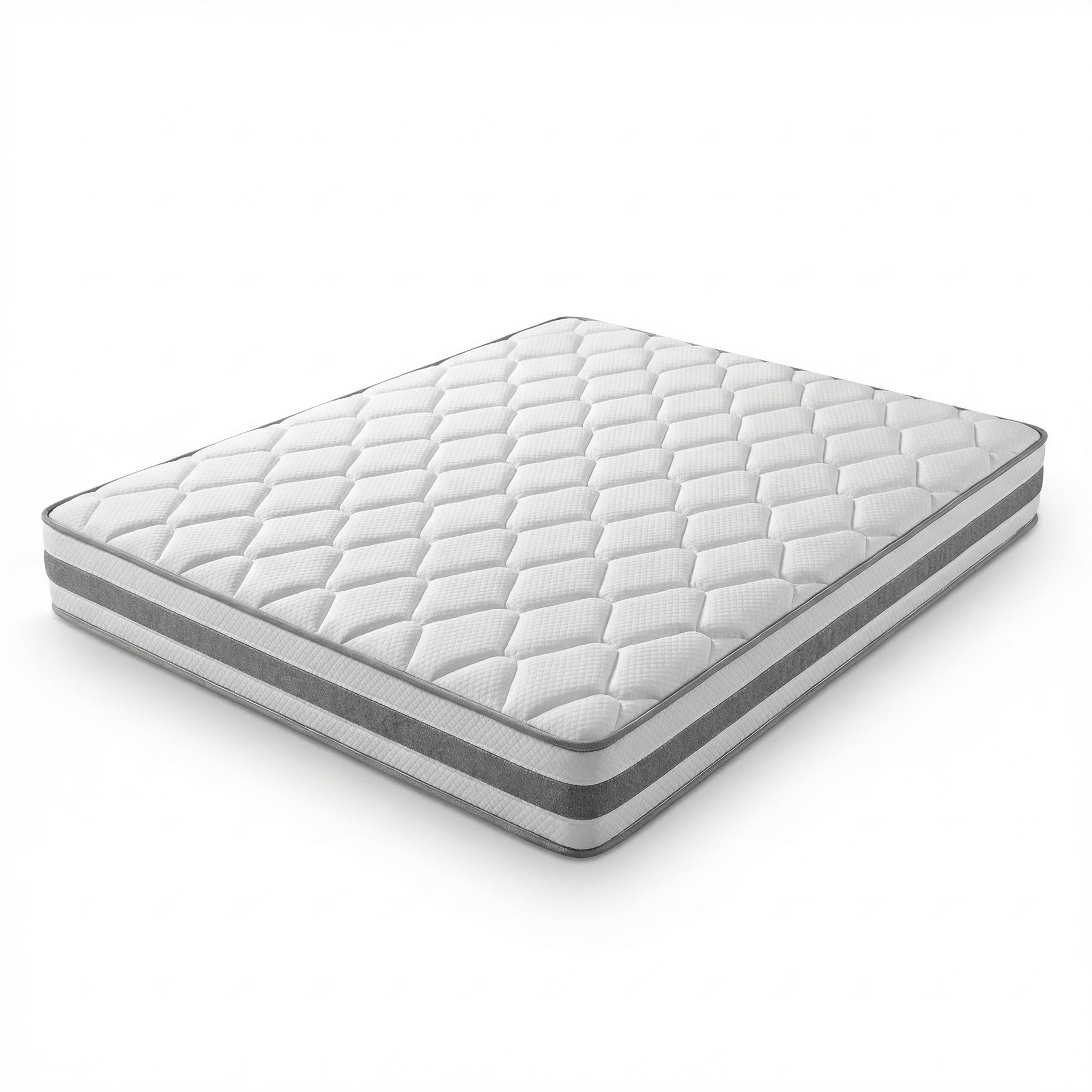 Materac 90x200 H4 wysokość 25cm z pianką komfortową, 7-strefowy materac ze sprężynami kieszeniowymi ergonomiczny