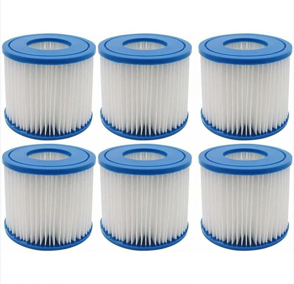 6 filtrów do basenu spa - Akcesoria basenowe - Papier filtracyjny Intex typu H